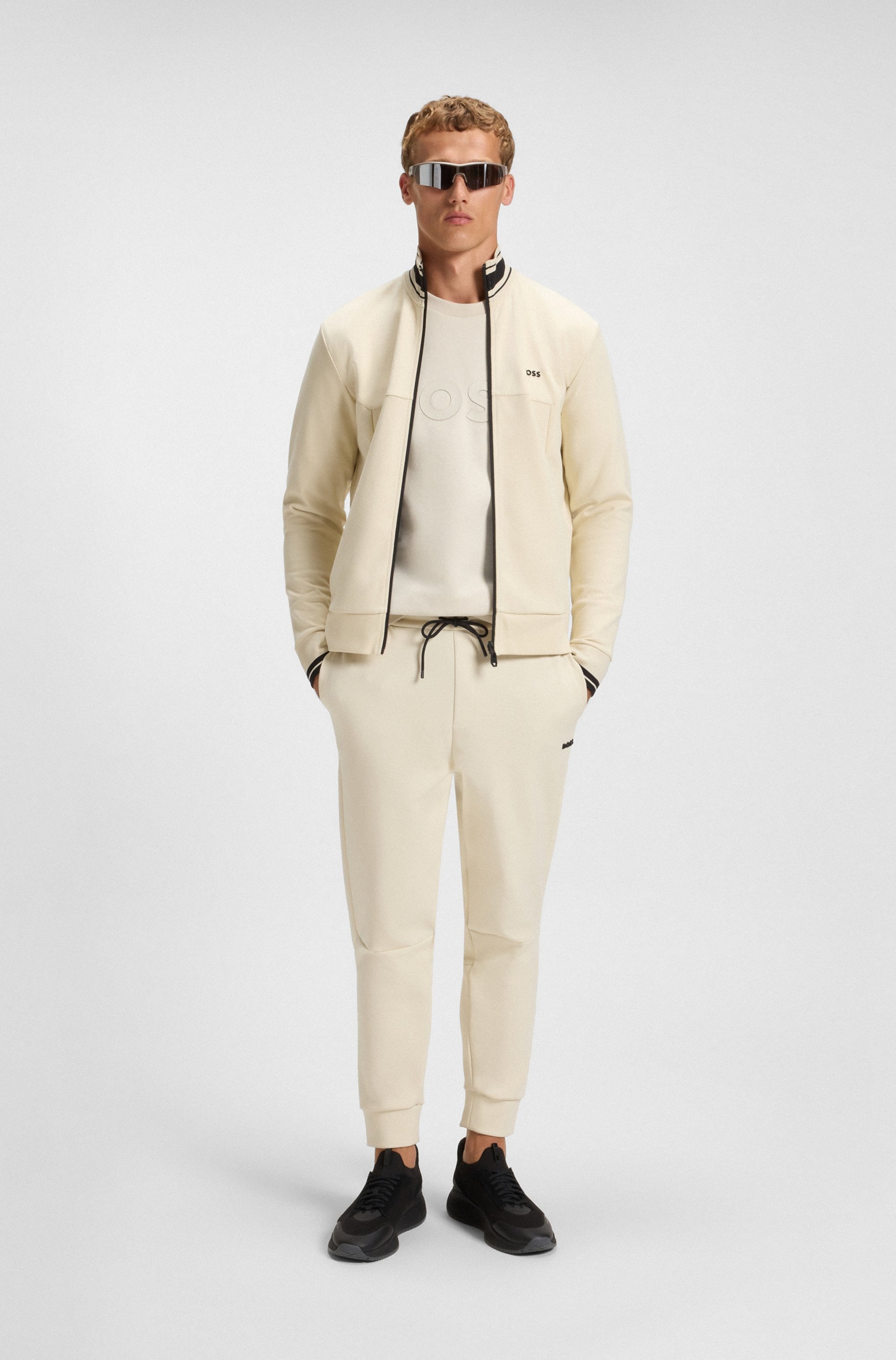 BOSS GREEN Sweatshirt »Salbo« mit Logodruck