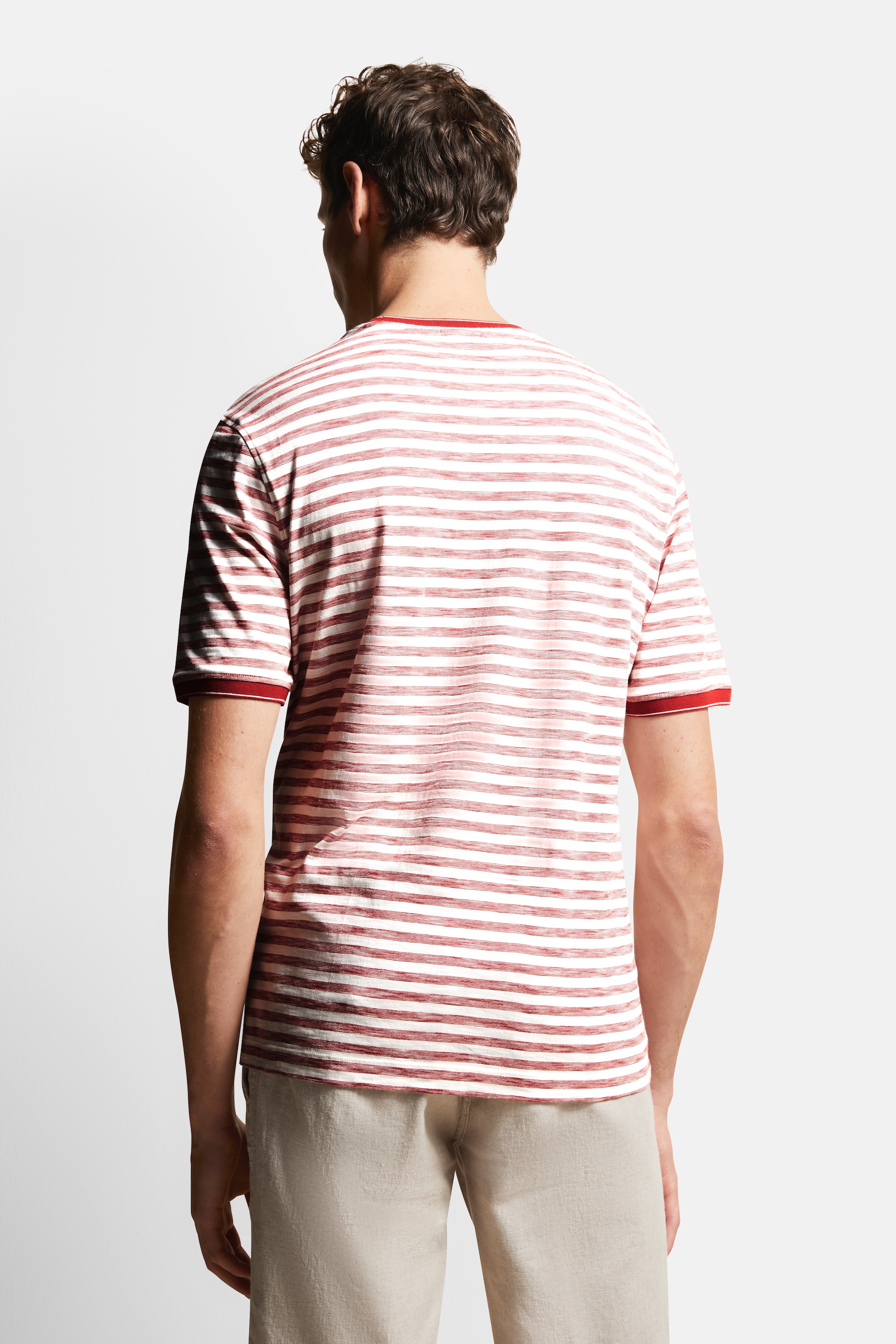 bugatti T-Shirt mit Fineliner-Streifen