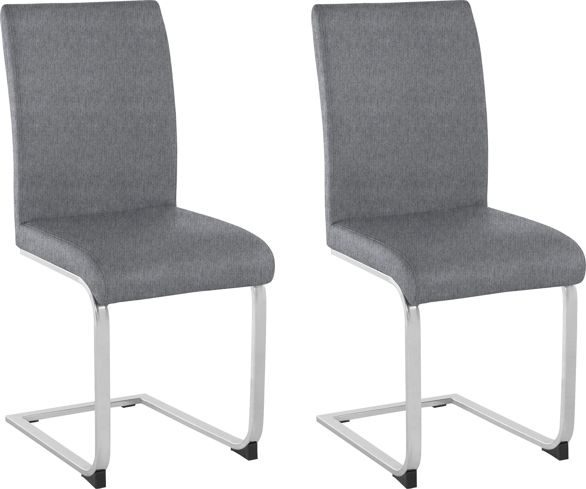 Home affaire Freischwinger »Charissa« (Set) 2 Stk.Bezug in verschiedenen Qu günstig online kaufen