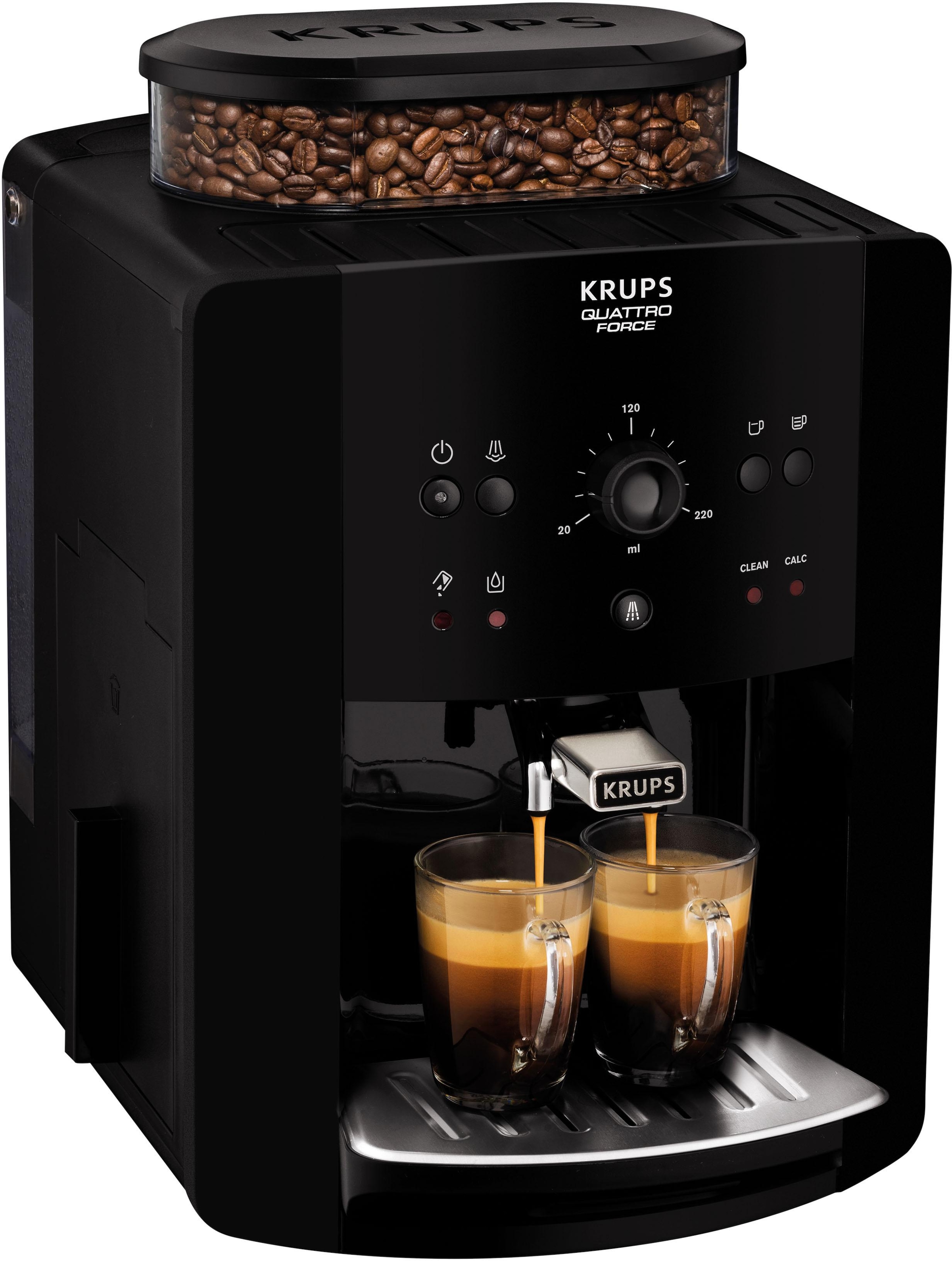 Kaffeevollautomat »EA8110 Arabica Quattro Force«, 1450 Watt, Wassertankkapazität: 1,8...