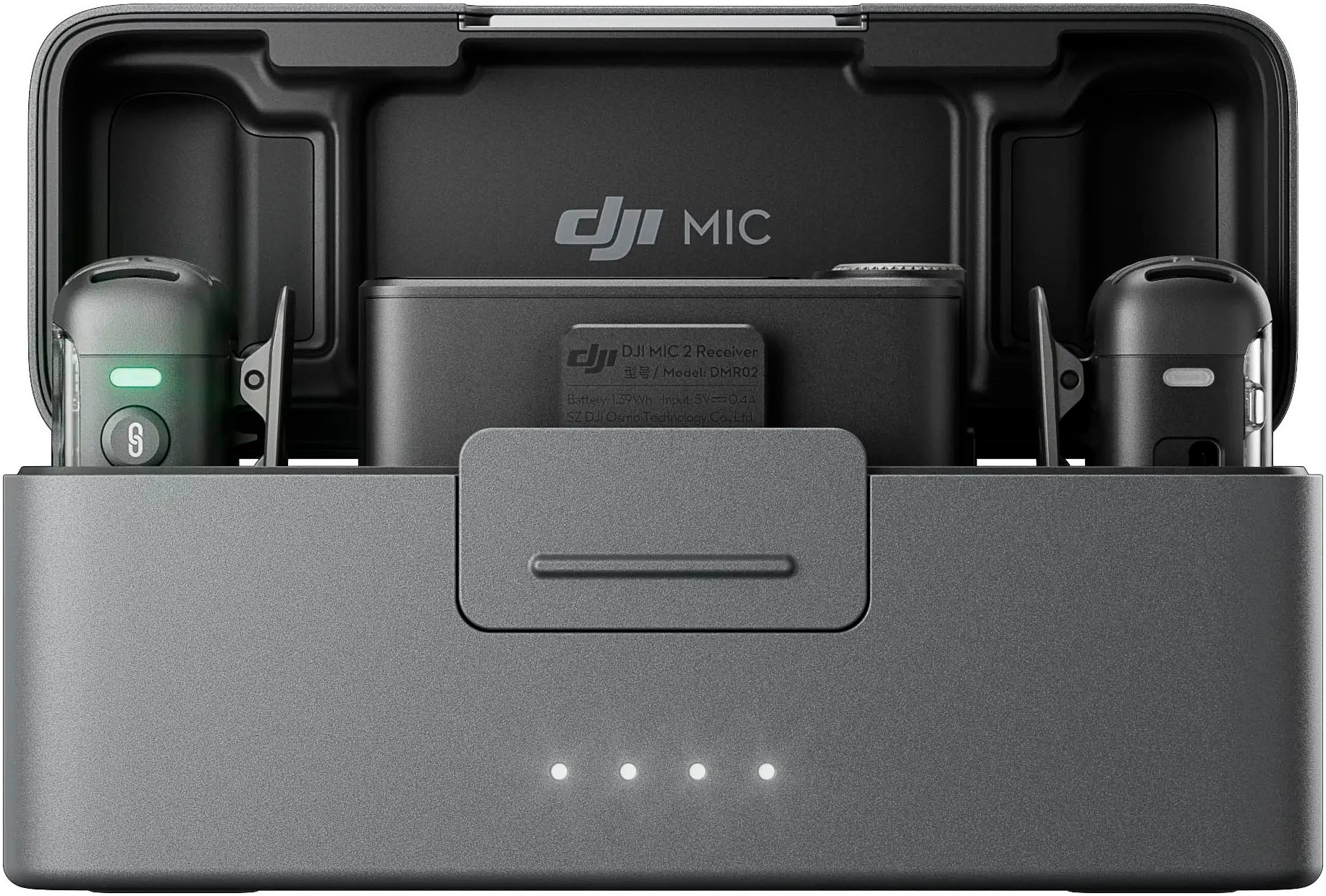 DJI Mikrofon »Mic 2 (2 Sender + 1 Empfänger + Ladeschale)«