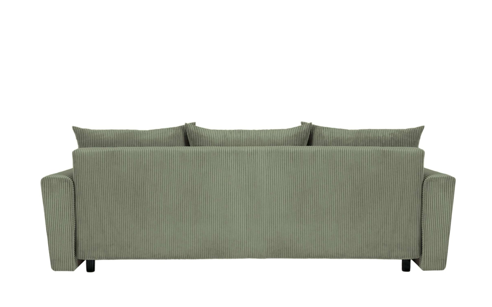 INOSIGN 3-Sitzer »MAGHERA Schlafsofa mit Bettkasten, in hochwertiger Verarbeitung«, mit Wellenunterfederung, Cord und Struktur-Bezug, B/H/T 230/92,5/79 cm