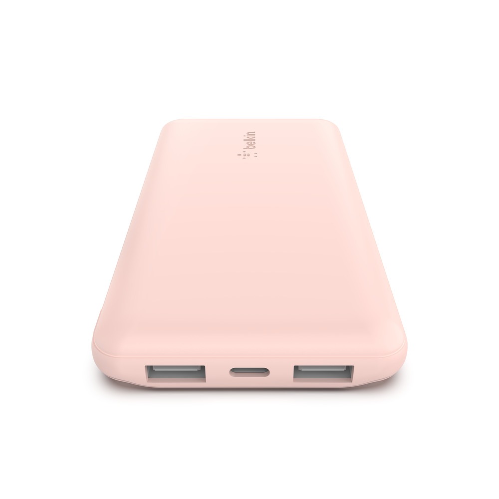 Belkin Powerbank »BoostCharge 10.000mAh Powerbank 15 Watt zum Laden von 3 Geräten«, 10000 mAh, 1x USB-C, 2x USB-A, Power für bis zu 40 Stunden