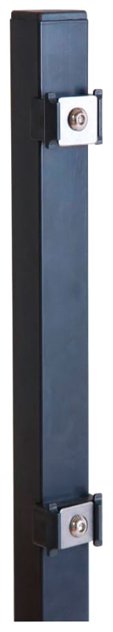 Peddy Shield Einstabmattenzaun, 125 cm hoch, 15 Matten für 30 m Zaun, mit 16 Pfosten