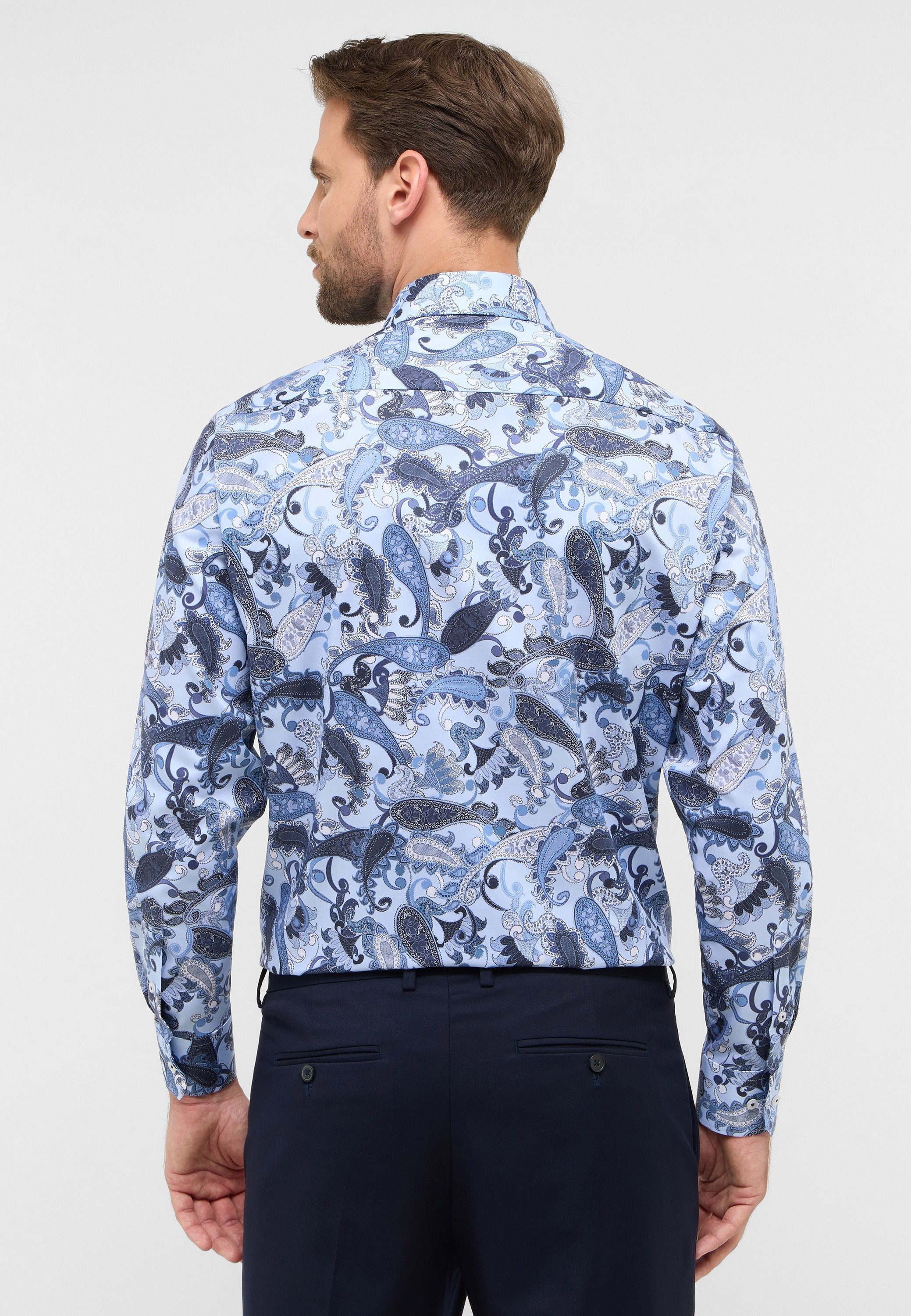 Eterna Langarmhemd »COMFORT FIT« NON IRON (bügelfrei)