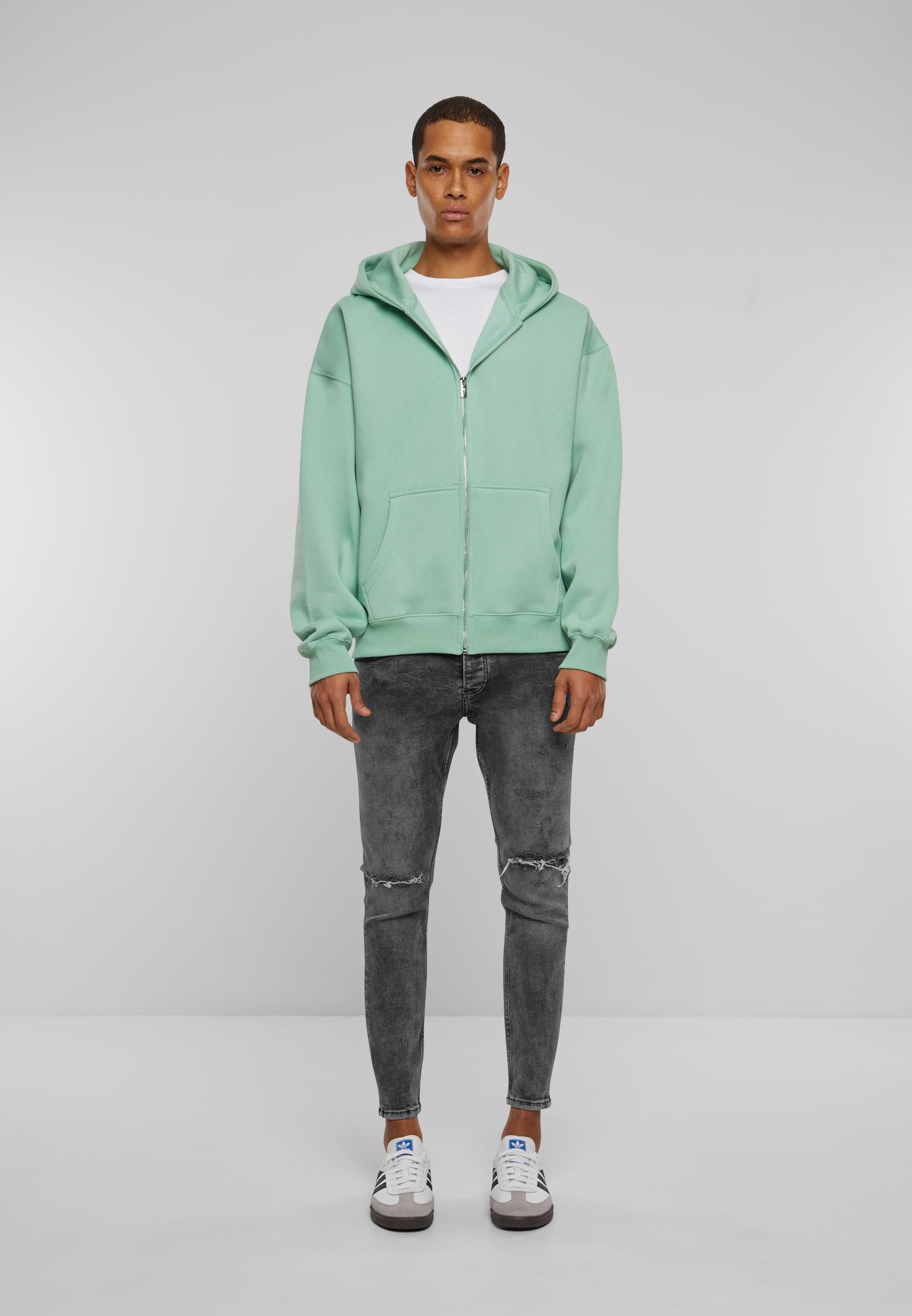 2Y Studios Sweatjacke »2Y Studios Herren 2Y Basic Oversize Zip-Hoodie«