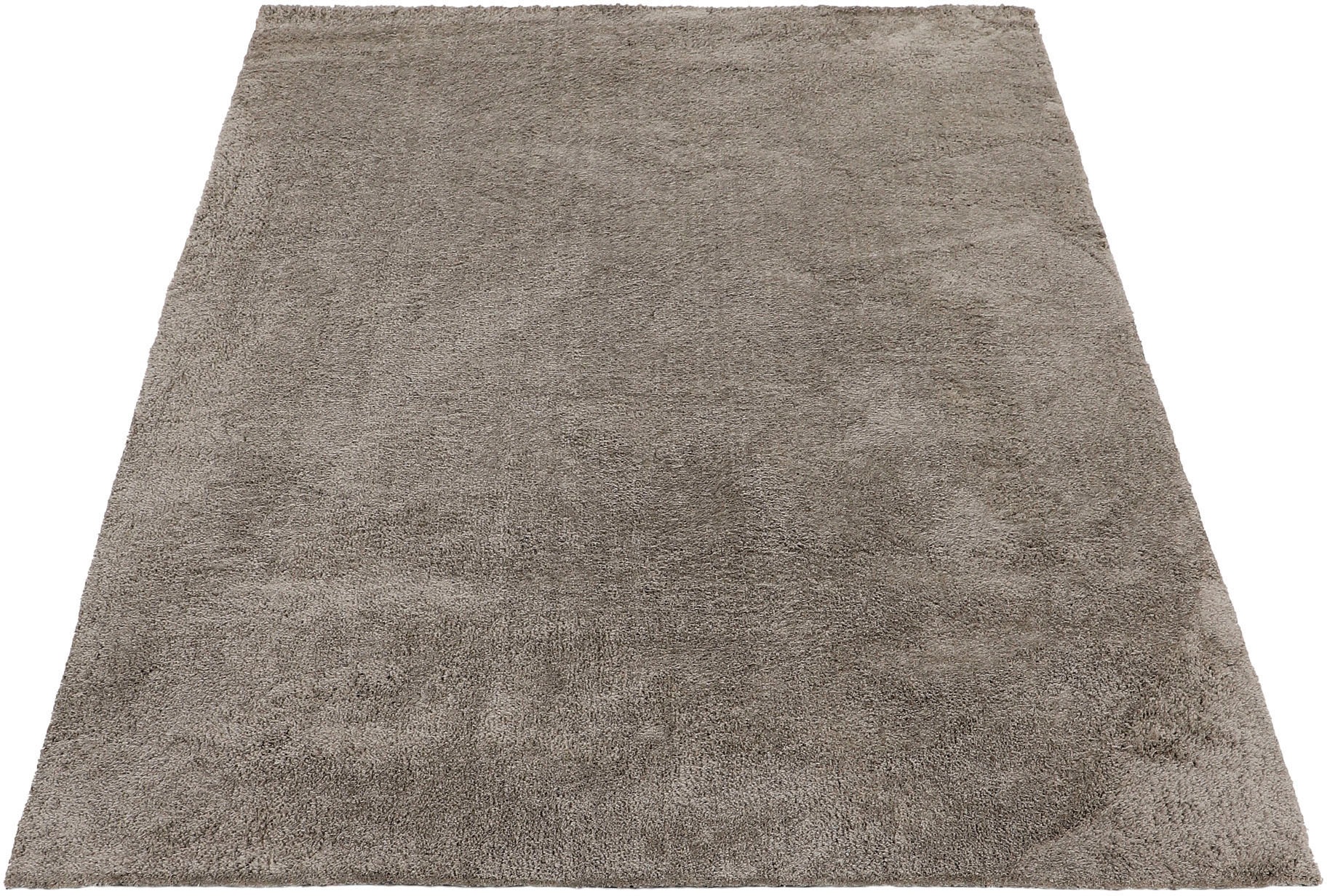 carpetfine Hochflor-Teppich »Silky, auch als Läufer erhältlich«, rechteckig günstig online kaufen