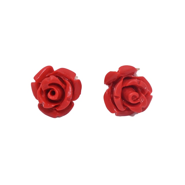 Firetti Paar Ohrstecker »Schmuck Geschenk, Rosen Korallen«, Made in Germany  - mit Koralle im Online-Shop kaufen