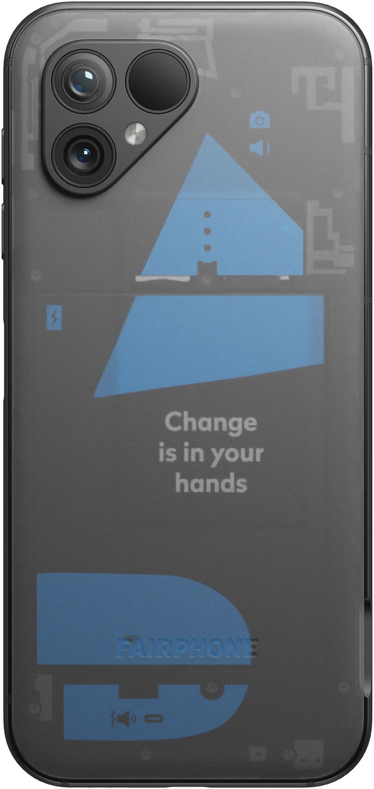 Fairphone Smartphone »5 256GB«, transparent