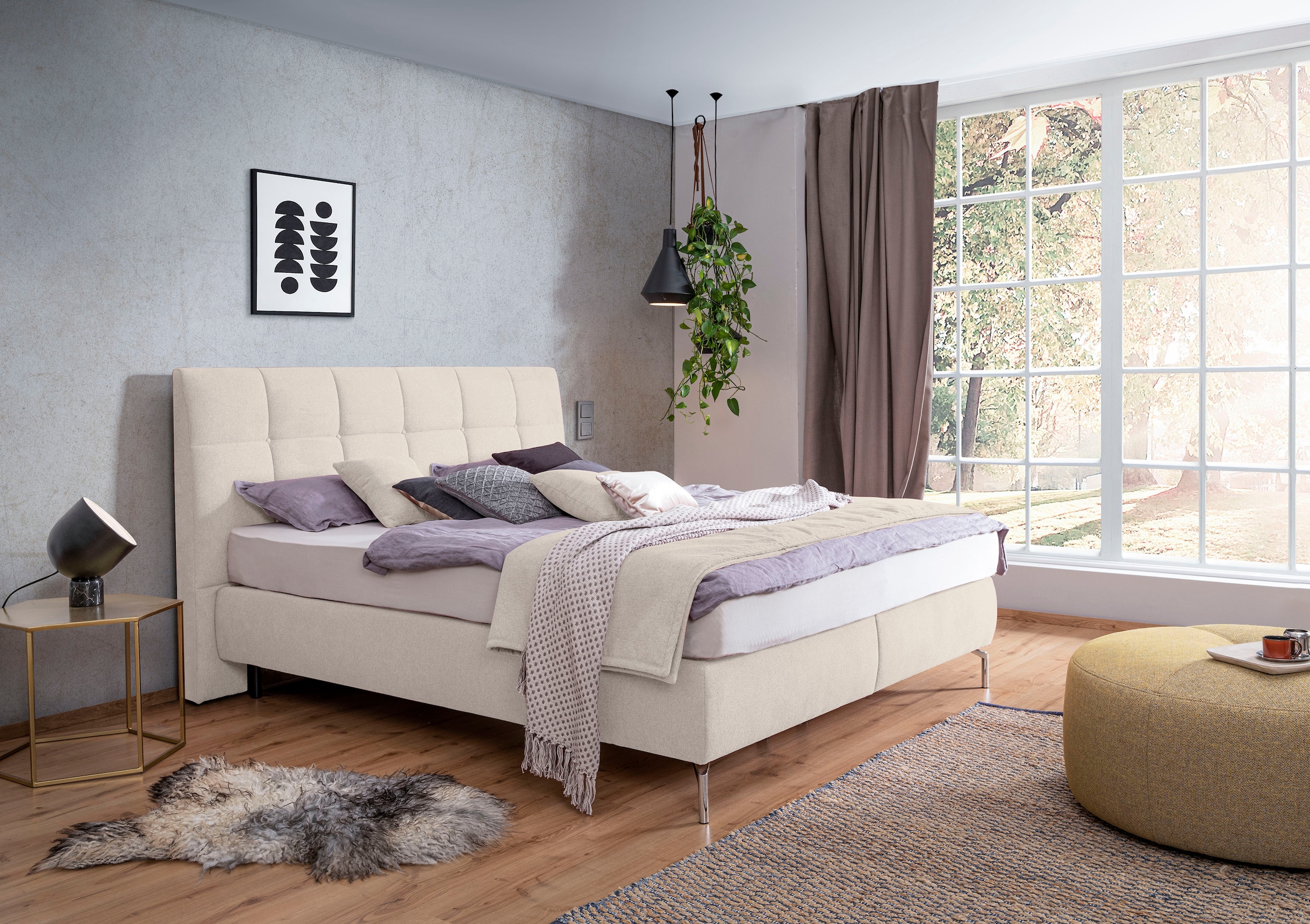 ADA trendline Boxspringbett »Arano«, inklusive Matratze, in verschiedenen Größen und... kaufen