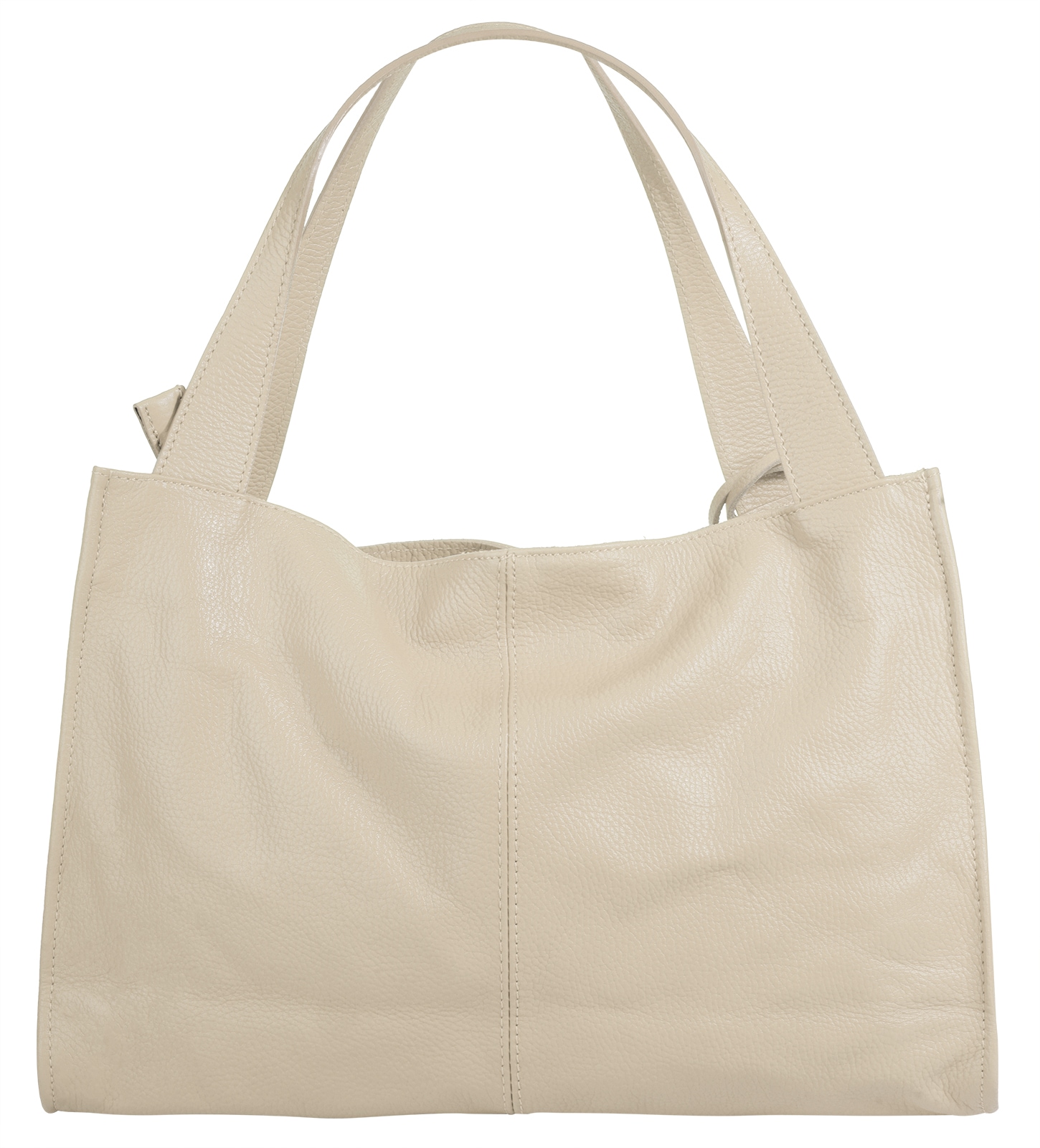 Cluty Shopper, echt Leder, Made in Italy