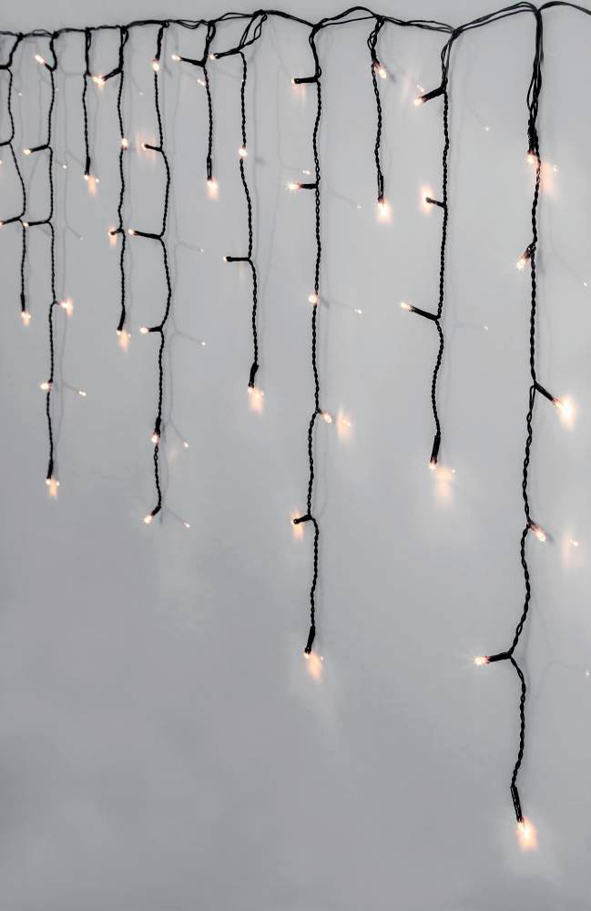 EGLO LED-Lichtervorhang »CRISPY ICE WHITE, LED auf / kaufen Weihnachtsdeko«, Lichterkette / schwarz Raten 480 480X0,064W St.-flammig, / Beleuchtung - Weihnachten