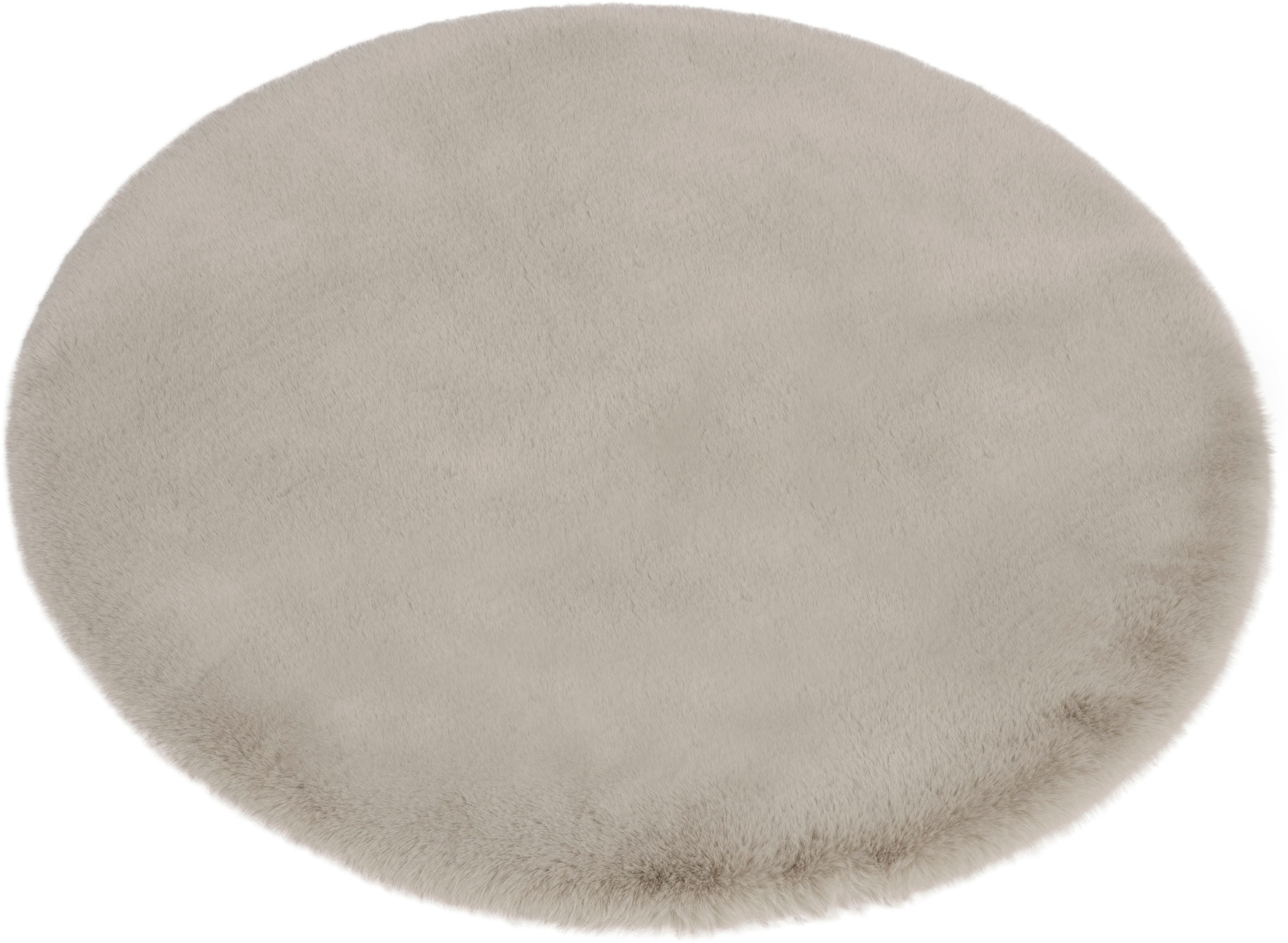 my home Badematte »Rabbit Badematten, Badvorleger, Badezimmer Teppich«, rutschhemmend beschichtet, strapazierfähig-fußbodenheizungsgeeignet-schnell trocknend, Kaninchenfell-Haptik, Badteppich, rechteckig, rund & als 3-tlg. Set