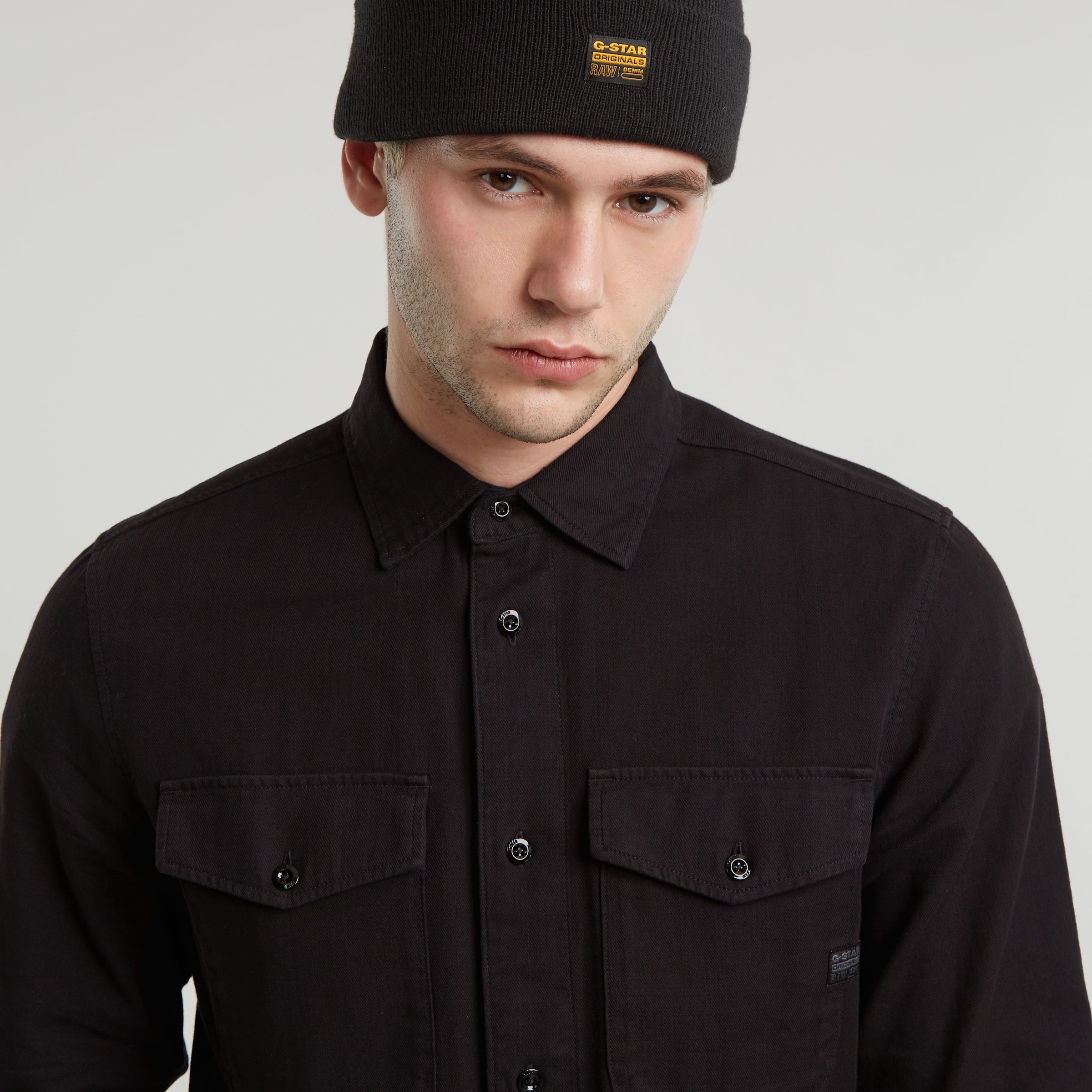 G-STAR Jeanshemd »Marine Slim«, mit Pattentaschen