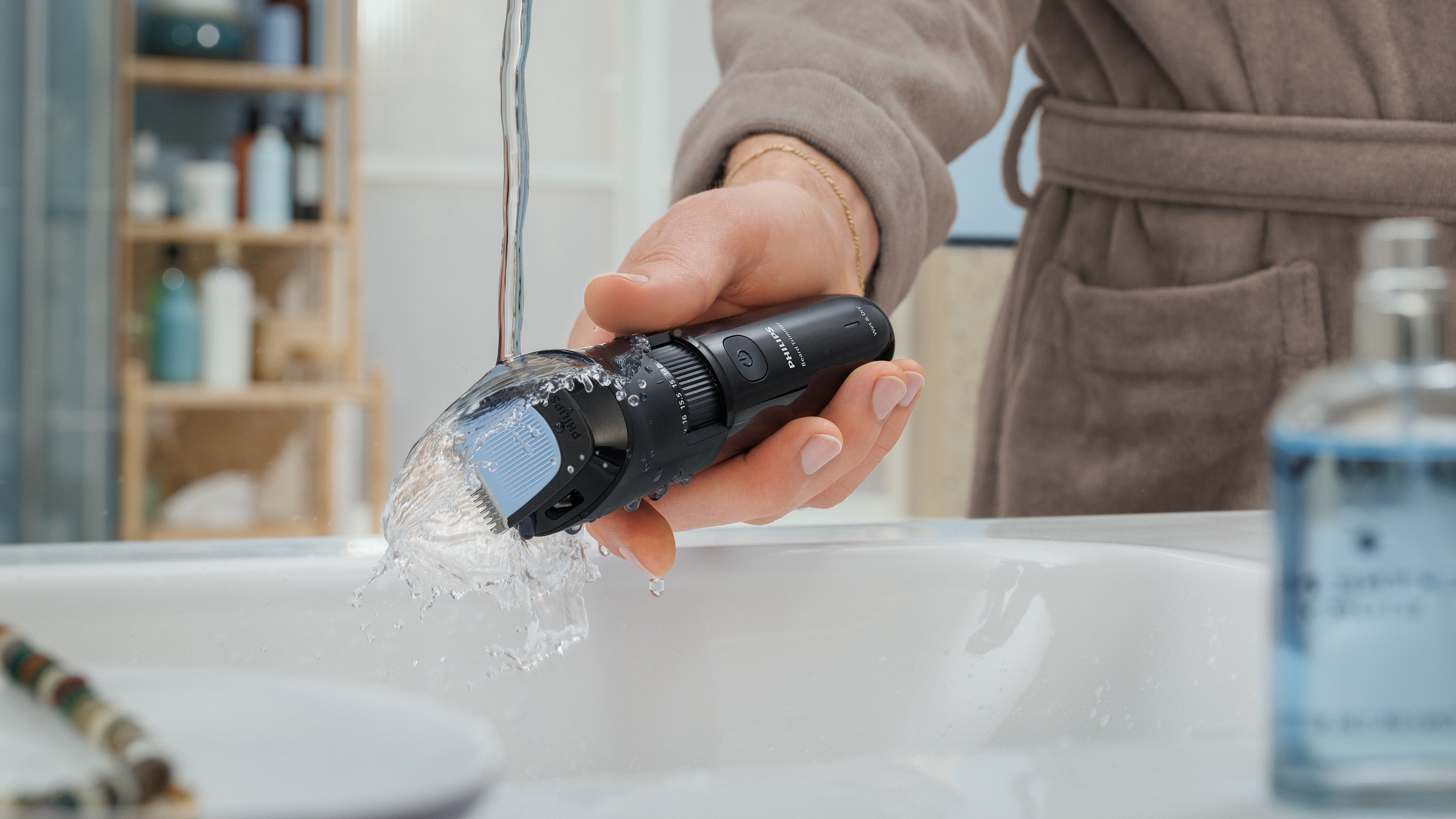 Philips Bartschneider »Serie 3000 BT3620/15« 2 Aufsätze mit 40 einstellbaren Schnittlängen, inkl. Reinigungsbürste