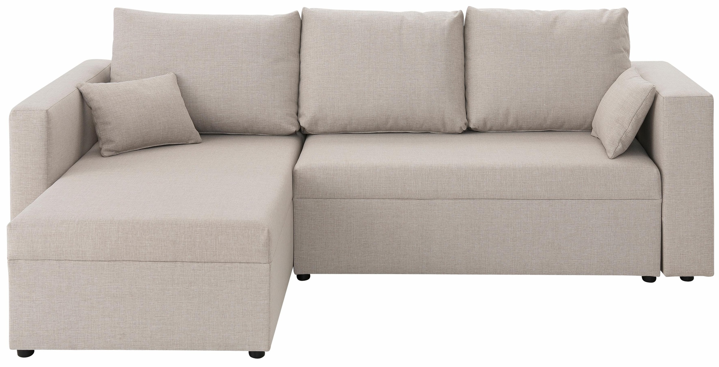 Home affaire Ecksofa »Pur L-Form«, wahlweise mit Bettfunktion