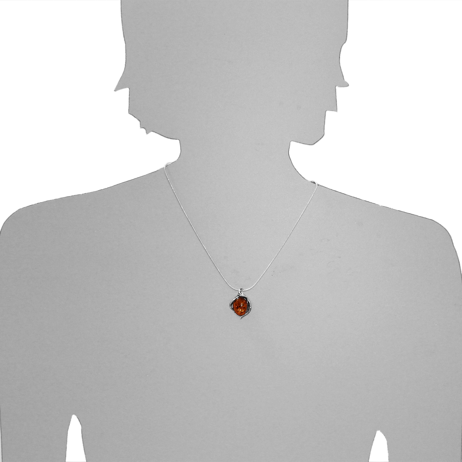 OSTSEE-SCHMUCK Kettenanhänger »Ostsee-Schmuck Anhänger Gleiter-Mona Anhänger Gleiter-Mona«, (1 tlg.)