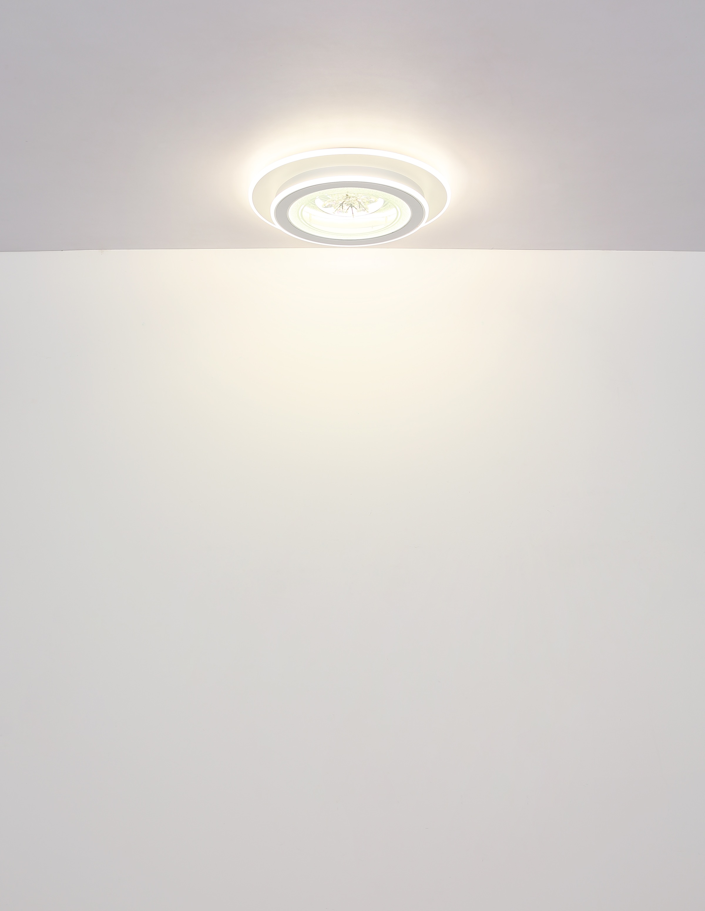GLOBO LIGHTING LED Deckenleuchte »BLUMA« LED-Modul 1 Stk. Deckenlampe/rund/Wohnzimmer/Schlafzimmer/elegant