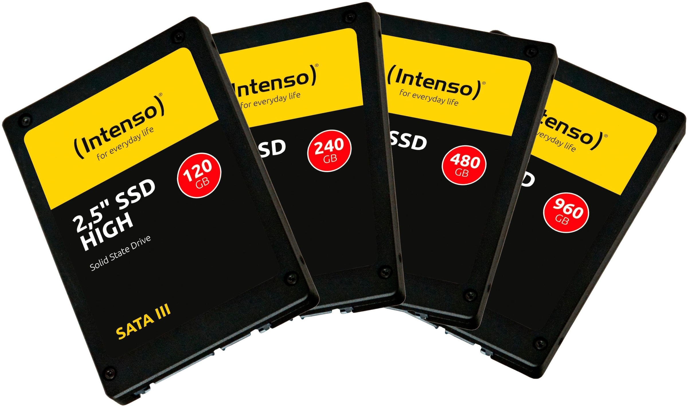 Intenso interne SSD »HIGH«, 2,5 Zoll, Anschluss SATA III