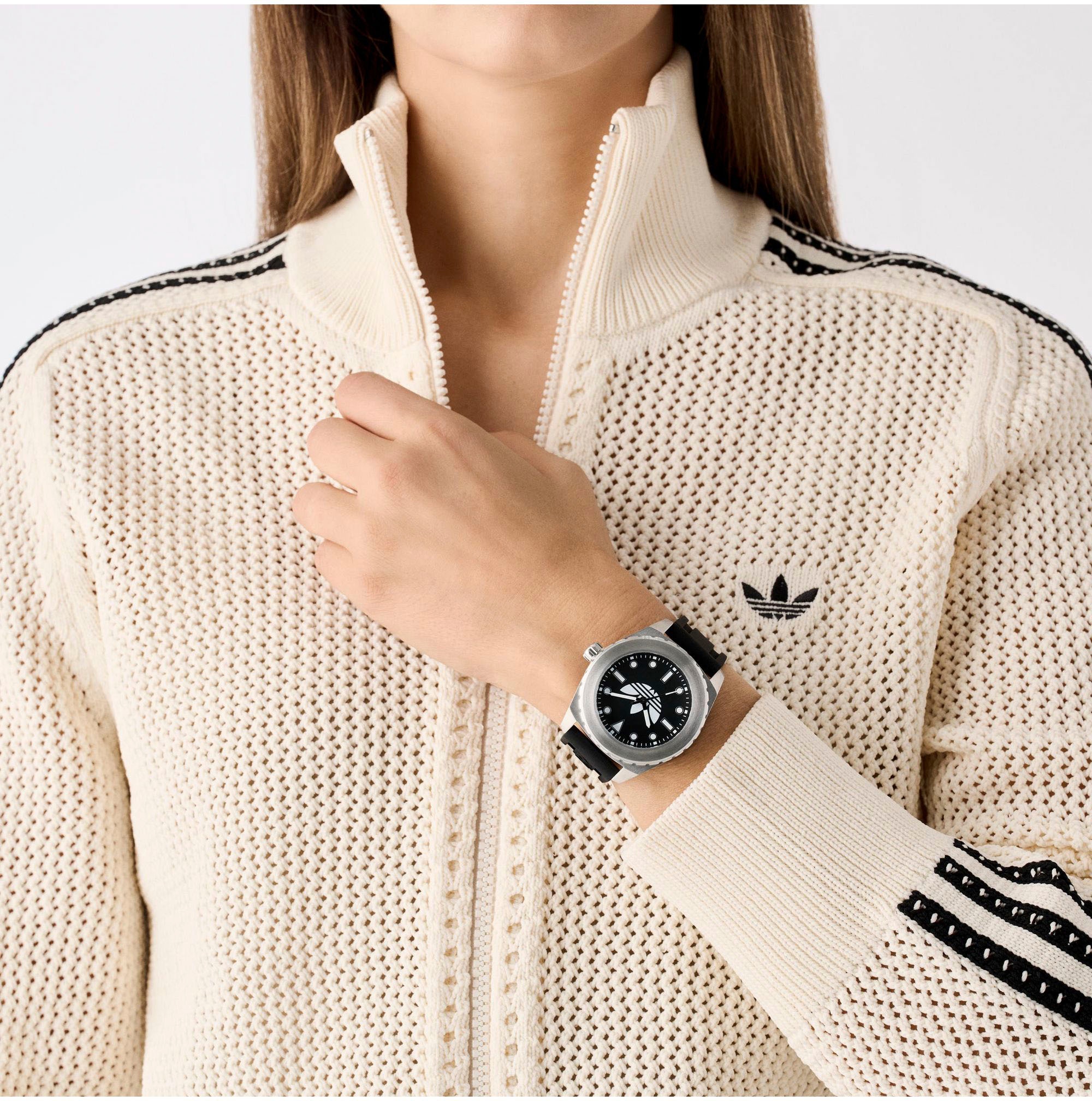 adidas Originals Quarzuhr »DISCOVERER ONE«, Armbanduhr, Herren, Damen, Silikonarmband, wasserabweisend bis 5 bar