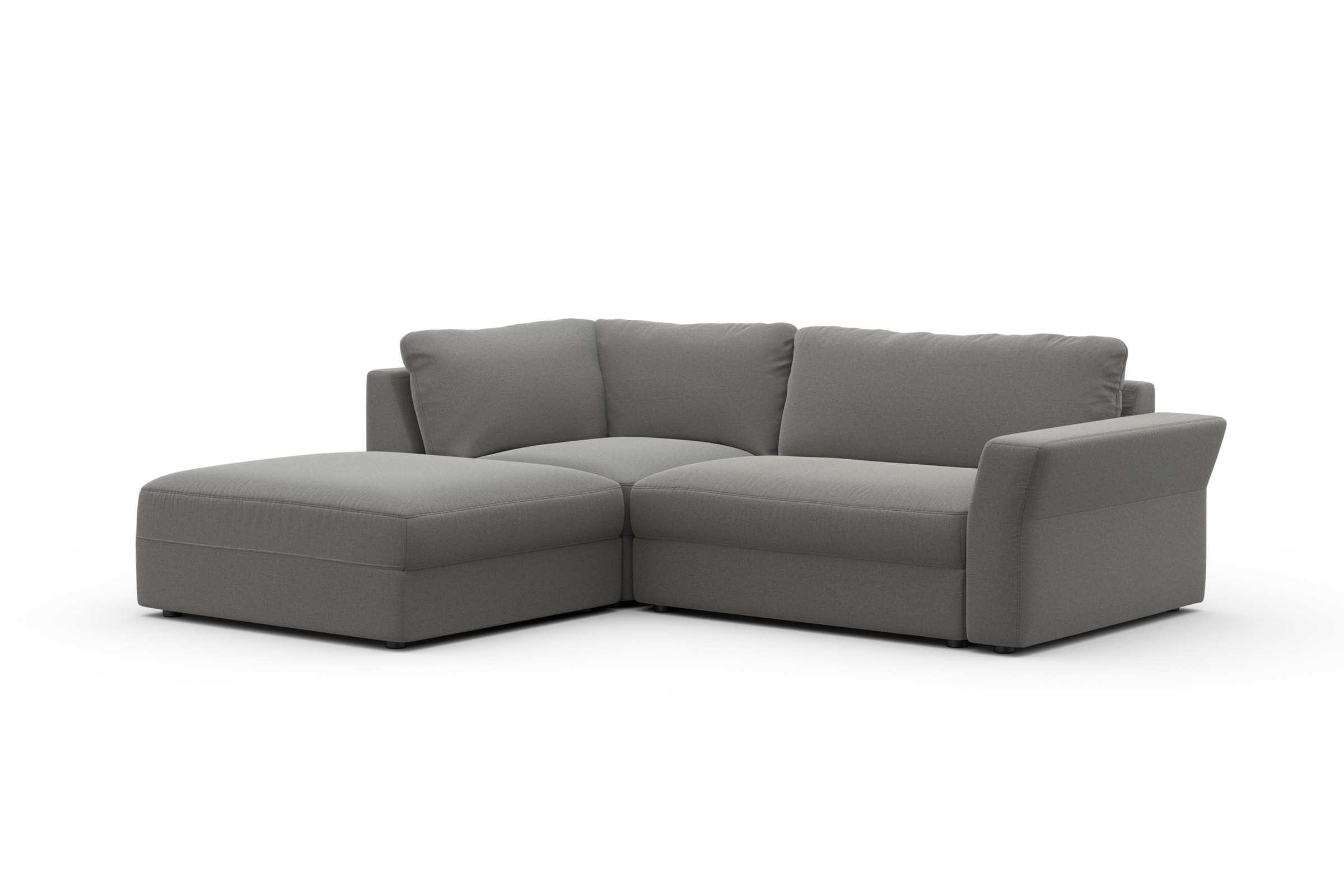 sit&more Ecksofa »Cadabra L-Form«, Breite 243 cm, inklusive Sitztiefenverstellung
