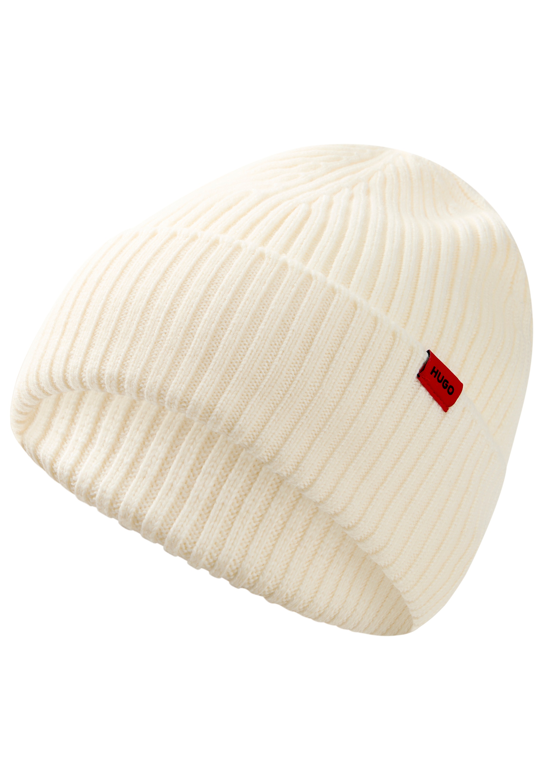 HUGO Beanie »Xola« mit Labelaufnäher, unisex