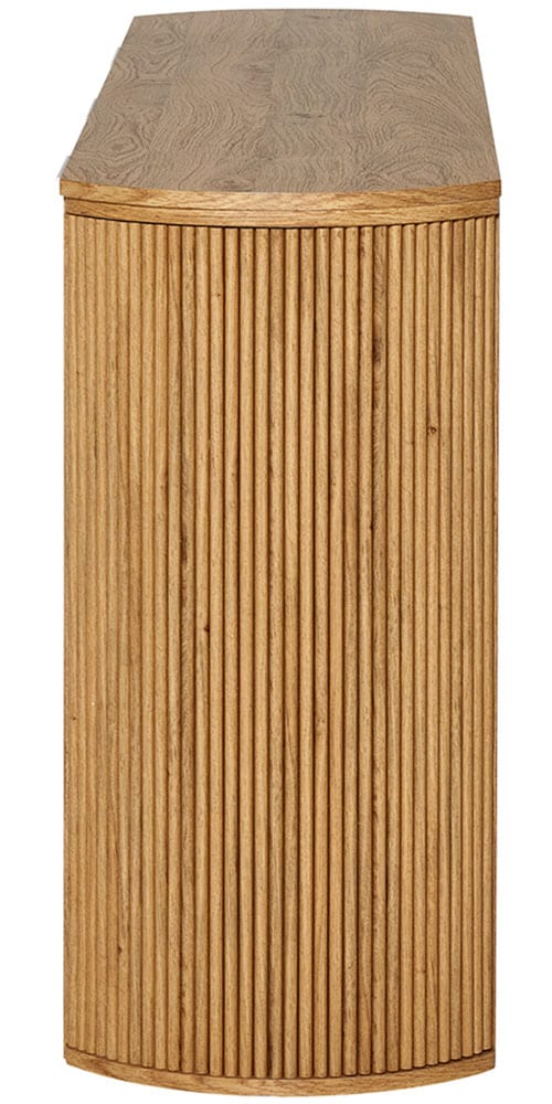 Jahnke Sideboard »MOON SB 160«, (1 St.), Sideboard, 2 Türen & 3 Schubladen, abgerundet, Breite ca. 160 cm