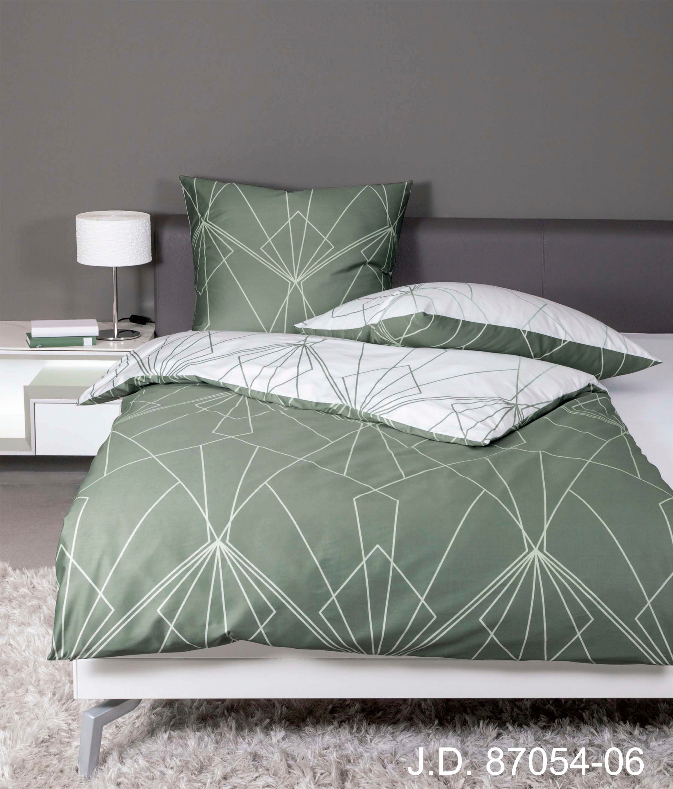 Janine Wendebettwäsche »J. D. 87054« 3 Stk. tlg. Bettwäsche aus Baumwolle m günstig online kaufen