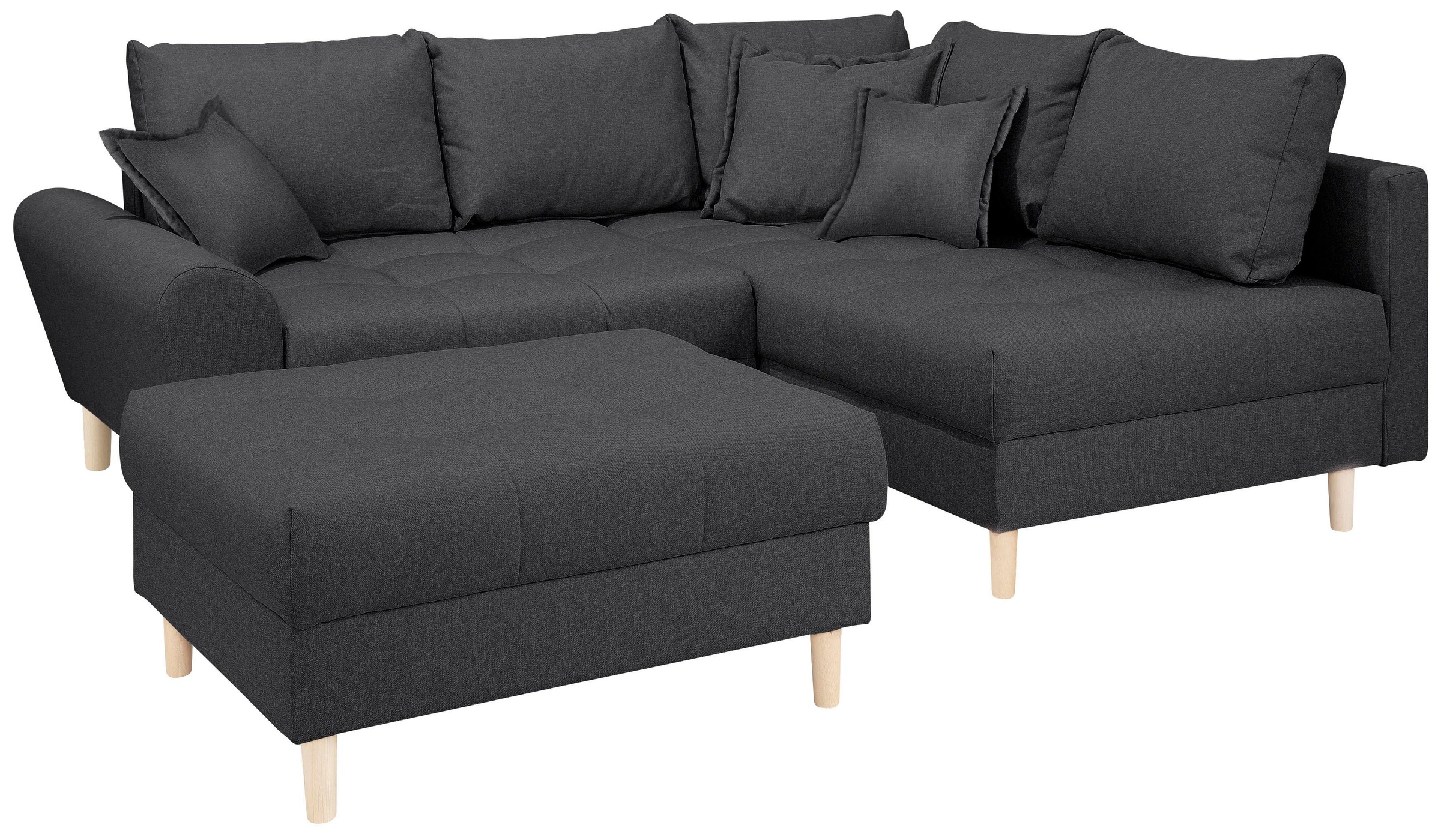 Home affaire Ecksofa »Rice L-Form, B: 223 cm - OTTO. Verlässliche Qualität. günstig online kaufen