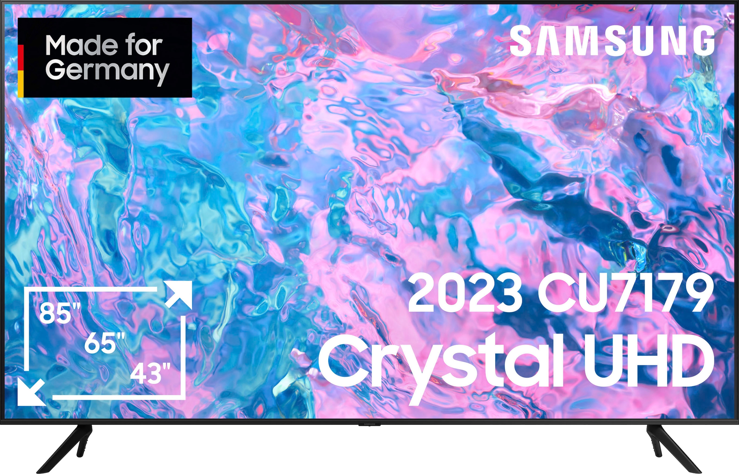 Samsung LED-Fernseher, 189 cm/75 Zoll, Smart-TV, PurColor, Crystal Prozessor 4K, Smart Hub & Gaming Hub
