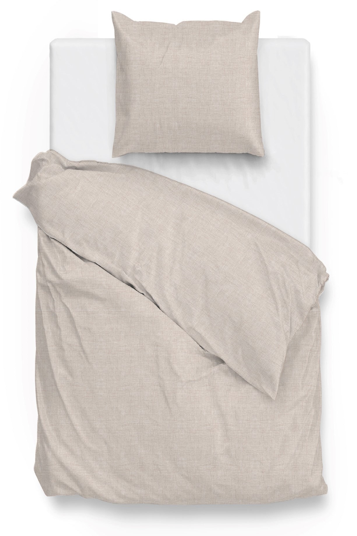 ZO HOME Bettwäsche »Lino« 2 Stk. tlg. Bettwäsche aus 100% Baumwolle, hochwe günstig online kaufen