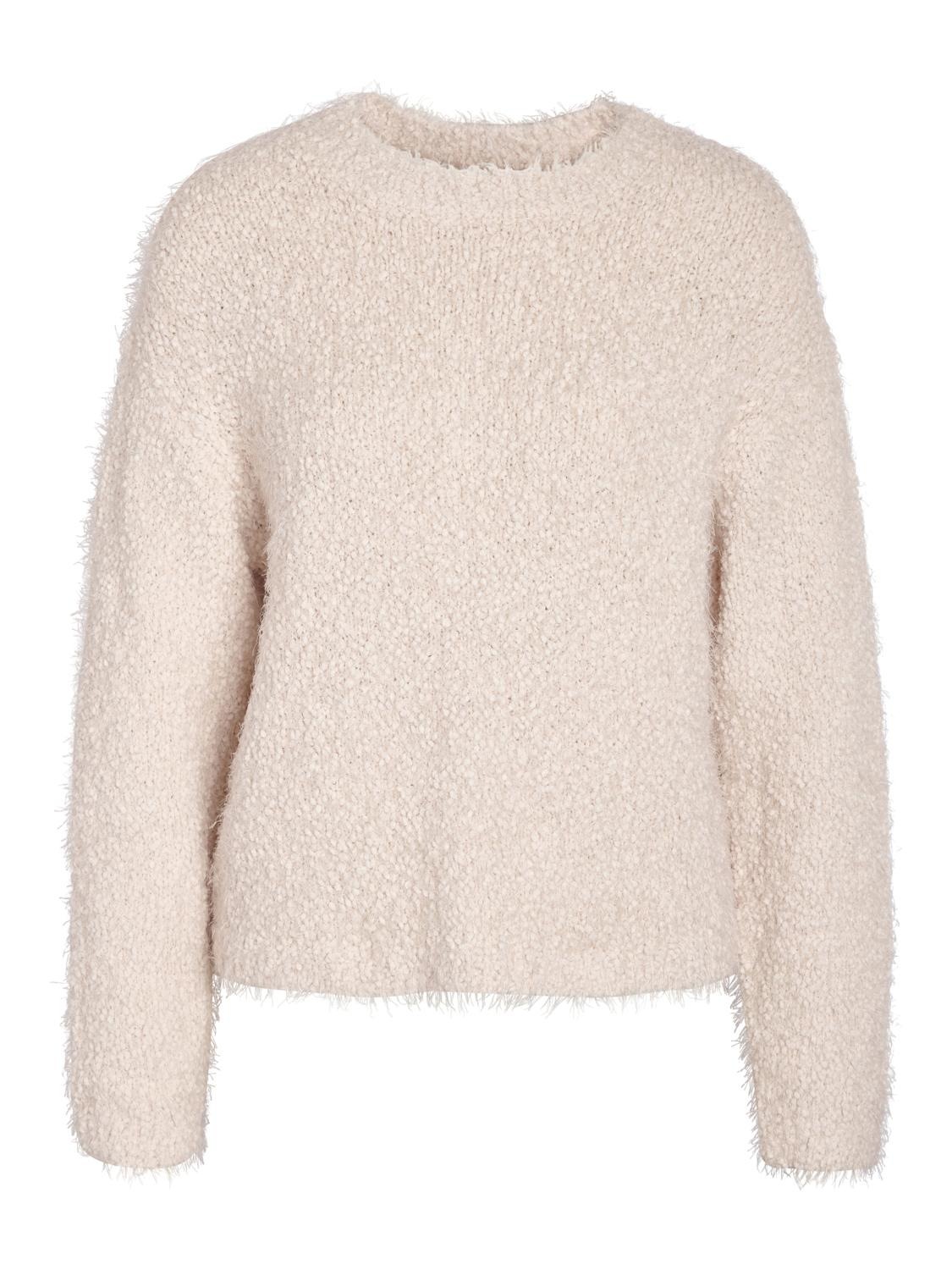 Noisy may Rundhalspullover »NMSASSY L/S O-NECK KNIT FWD NOOS«