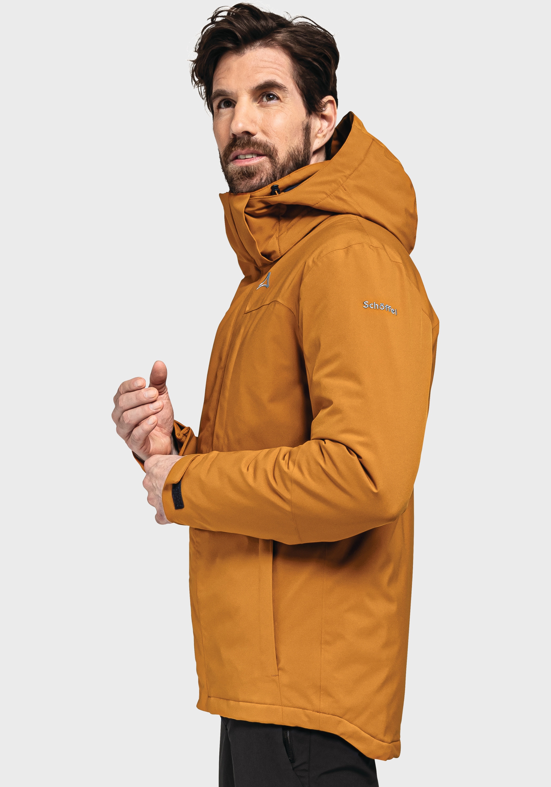Schöffel Outdoorjacke »Ins. Jacket Bastianisee M«, mit Kapuze