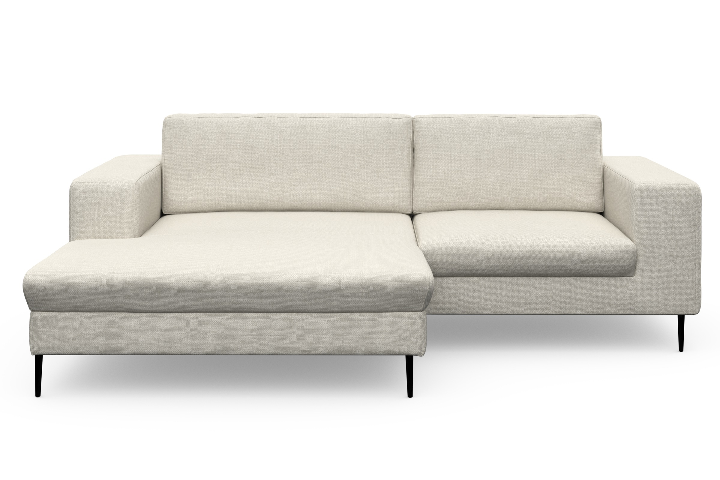 DOMO collection Ecksofa »Modica kompakt und elegant, Breite 244, L-Form« mo günstig online kaufen