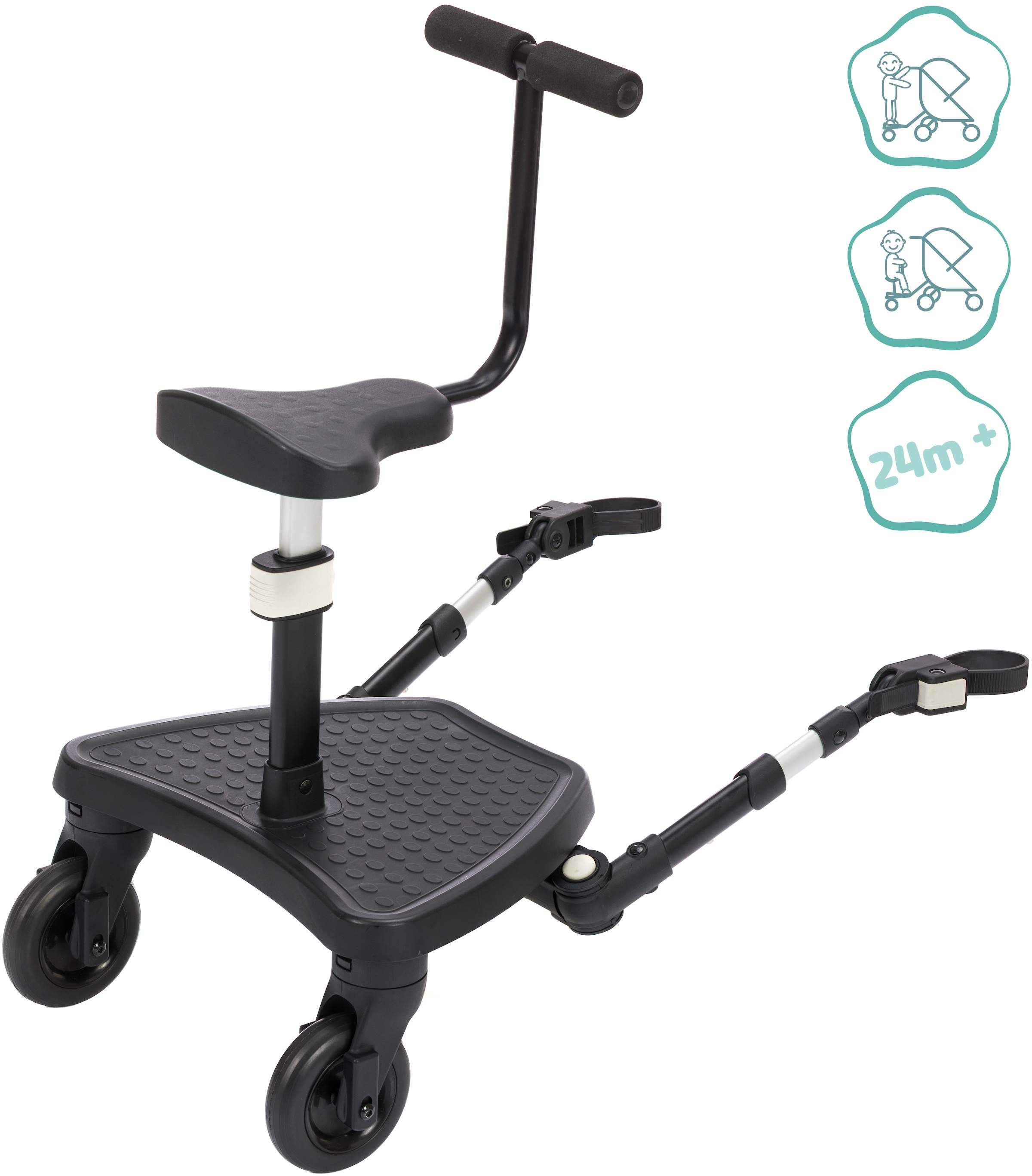 Fillikid Buggyboard »Mitfahrbrett FlexiRide« für Kinderwagen