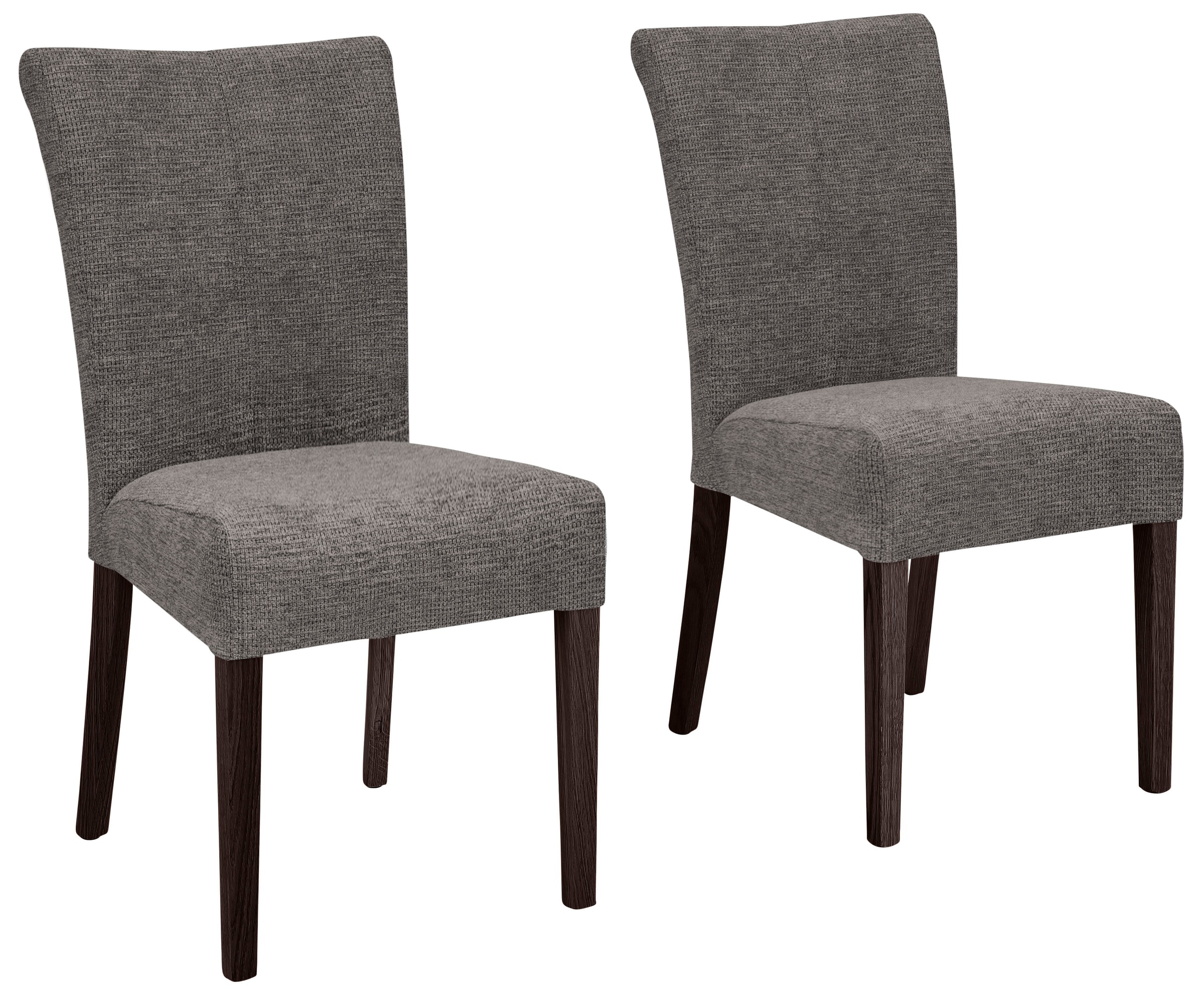 Home affaire Esszimmerstuhl »Queen« (Set) 2 Stk. Softstruktur Beine aus mas günstig online kaufen