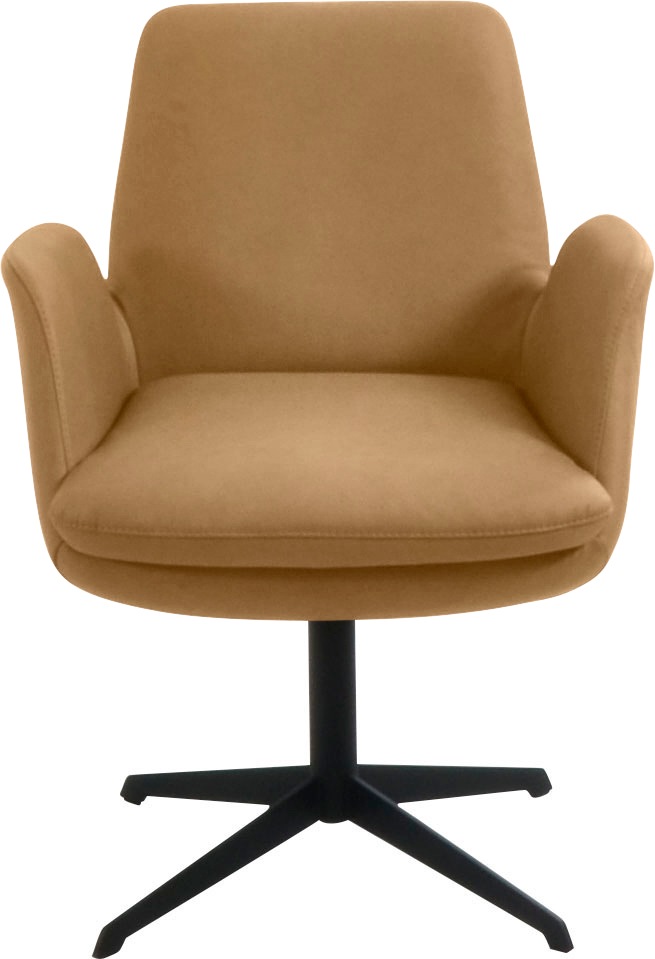 K+W Komfort & Wohnen Drehstuhl »Cube« () Rückholfunktion, Untergestell schw günstig online kaufen