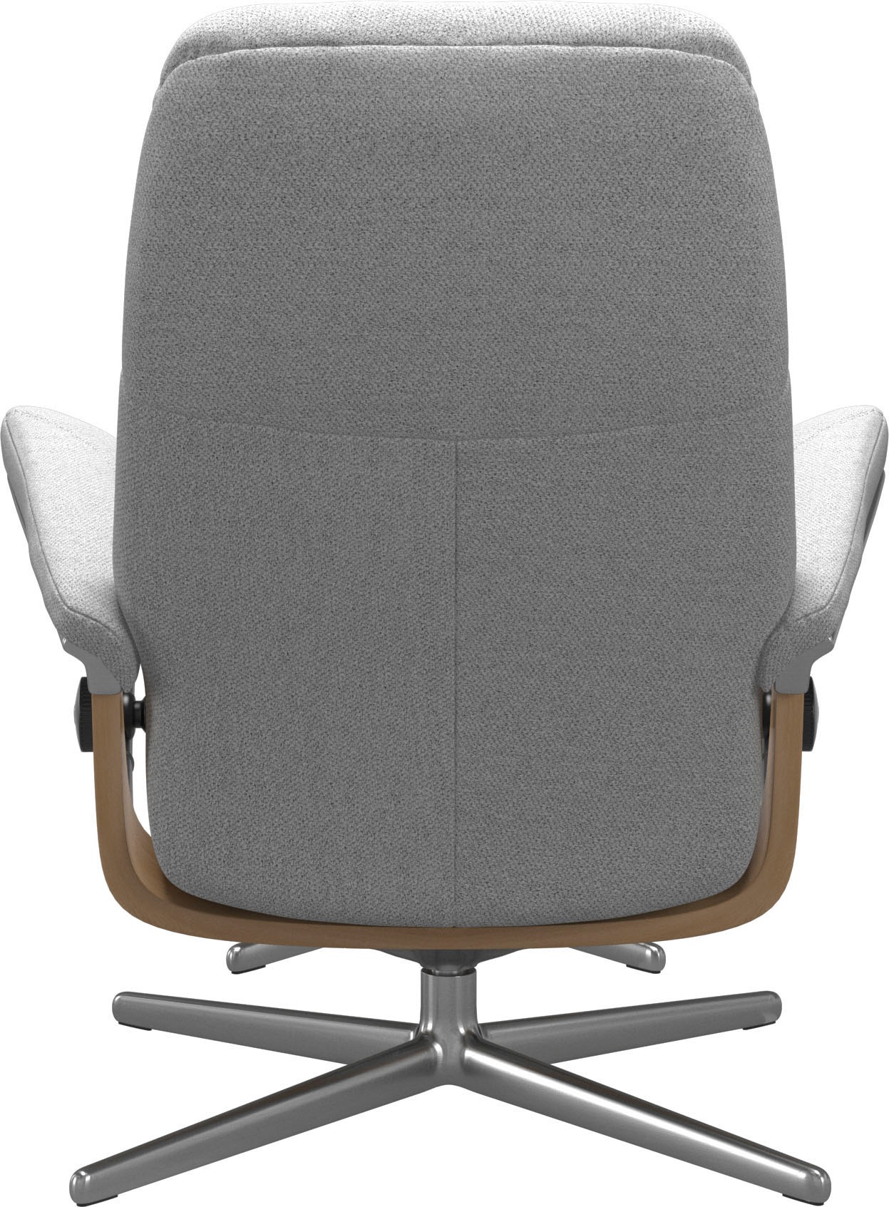 Stressless® Fußhocker »Consul«, mit Cross Base, Größe S, M & L, Holzakzent Eiche