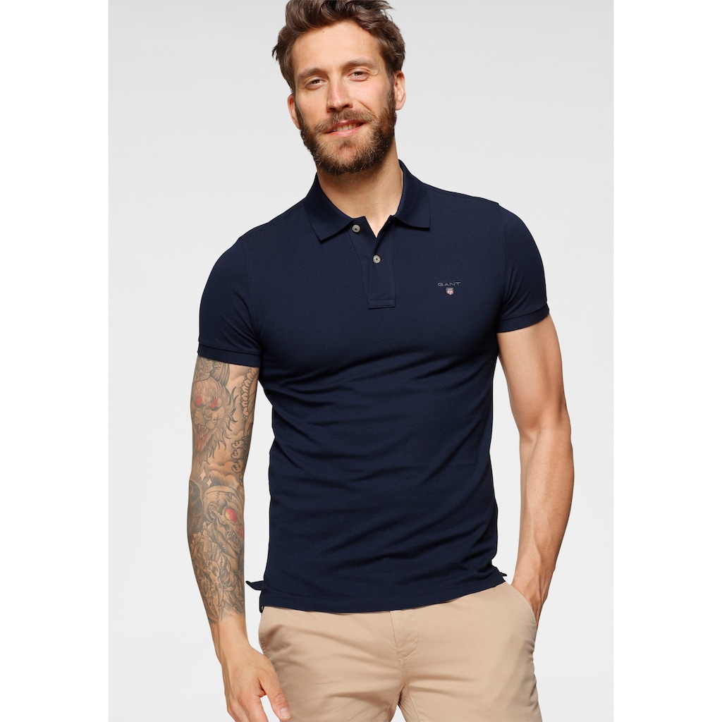 Gant Poloshirt »REGULAR ORIGINAL PIQUE SS RUGGER«