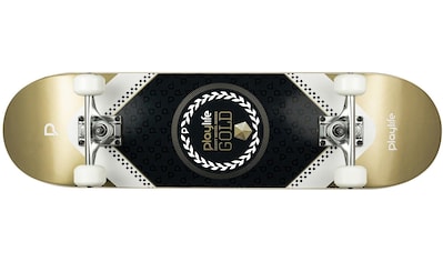 Skateboard »Heavy Metal Gold«