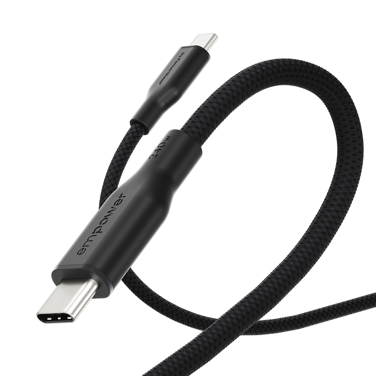 empower by PanzerGlass USB-Kabel »Racing 240W USB-C zu USB-C Kabel USB 2.0 2 m« USB-C 200 cm