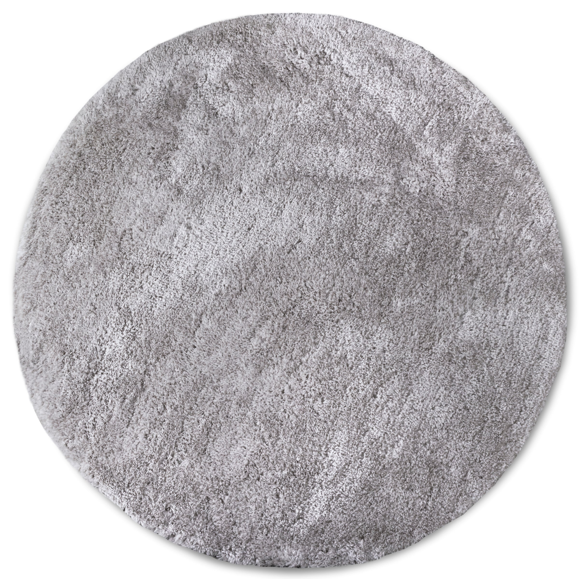 HANSE Home Hochflor-Teppich »Olaf«, rund, 38 mm Höhe, Langflor, Shaggy, einfarbig, flauschig, weich, glänzend, modern, uni