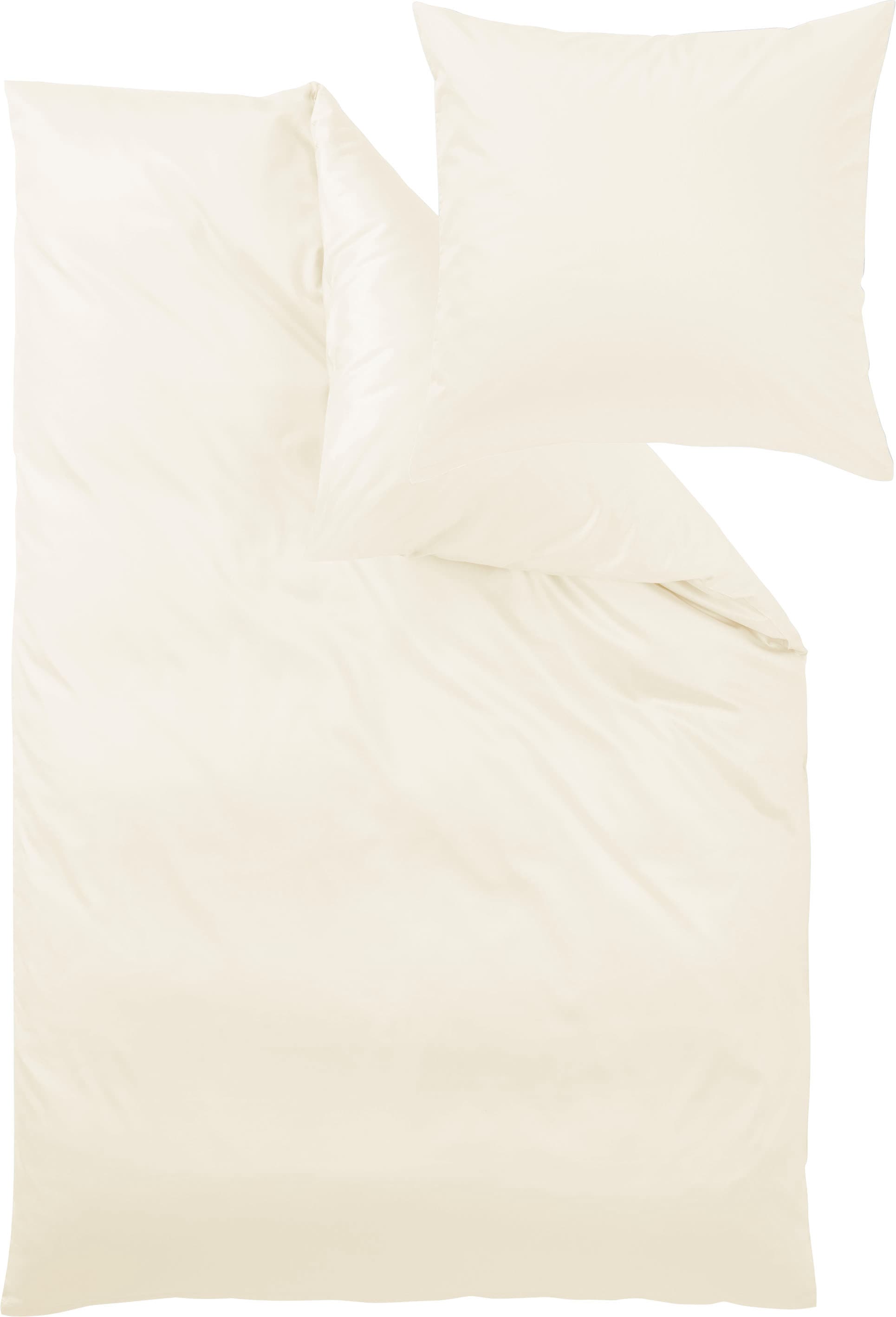 Curt Bauer Bettwäsche »Uni-Mako-Satin Bettwäsche, OEKO-TEX® und Made in Gre günstig online kaufen