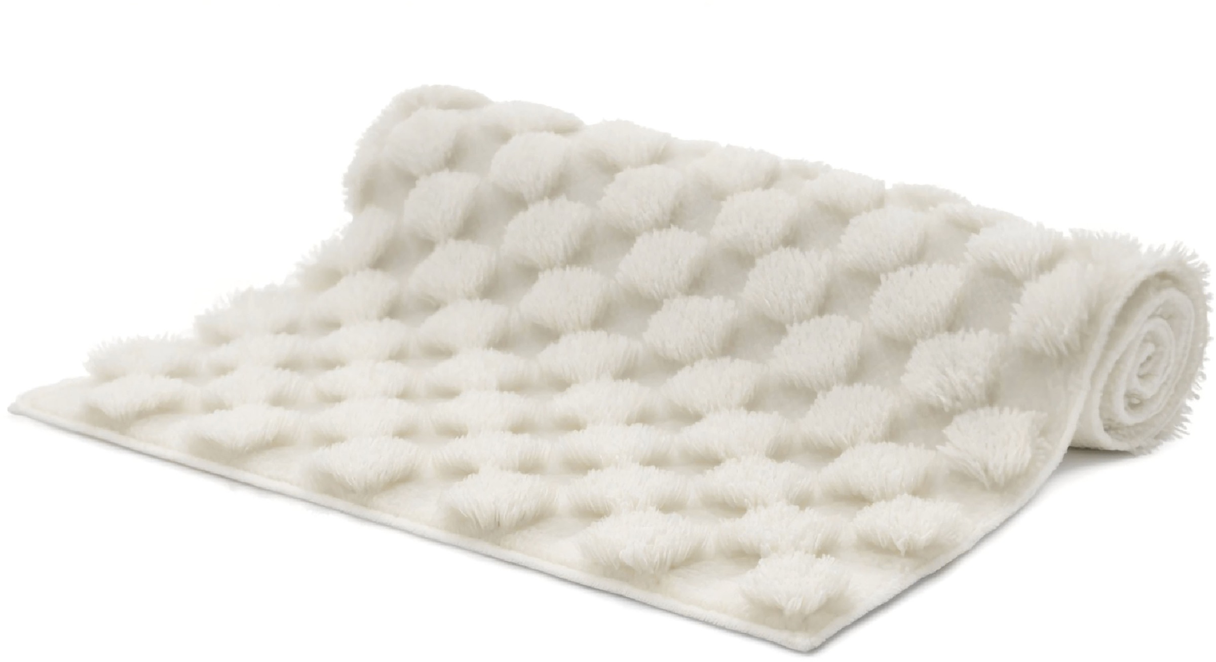 OTTO home Badematte »Naala, Badvorleger, Badezimmer Teppich, sehr weich«, rutschhemmend beschichtet, schnell trocknend-fußbodenheizungsgeeignet, weiche Haptik, auch als 2-teiliges Set erhältlich, Made in Europe