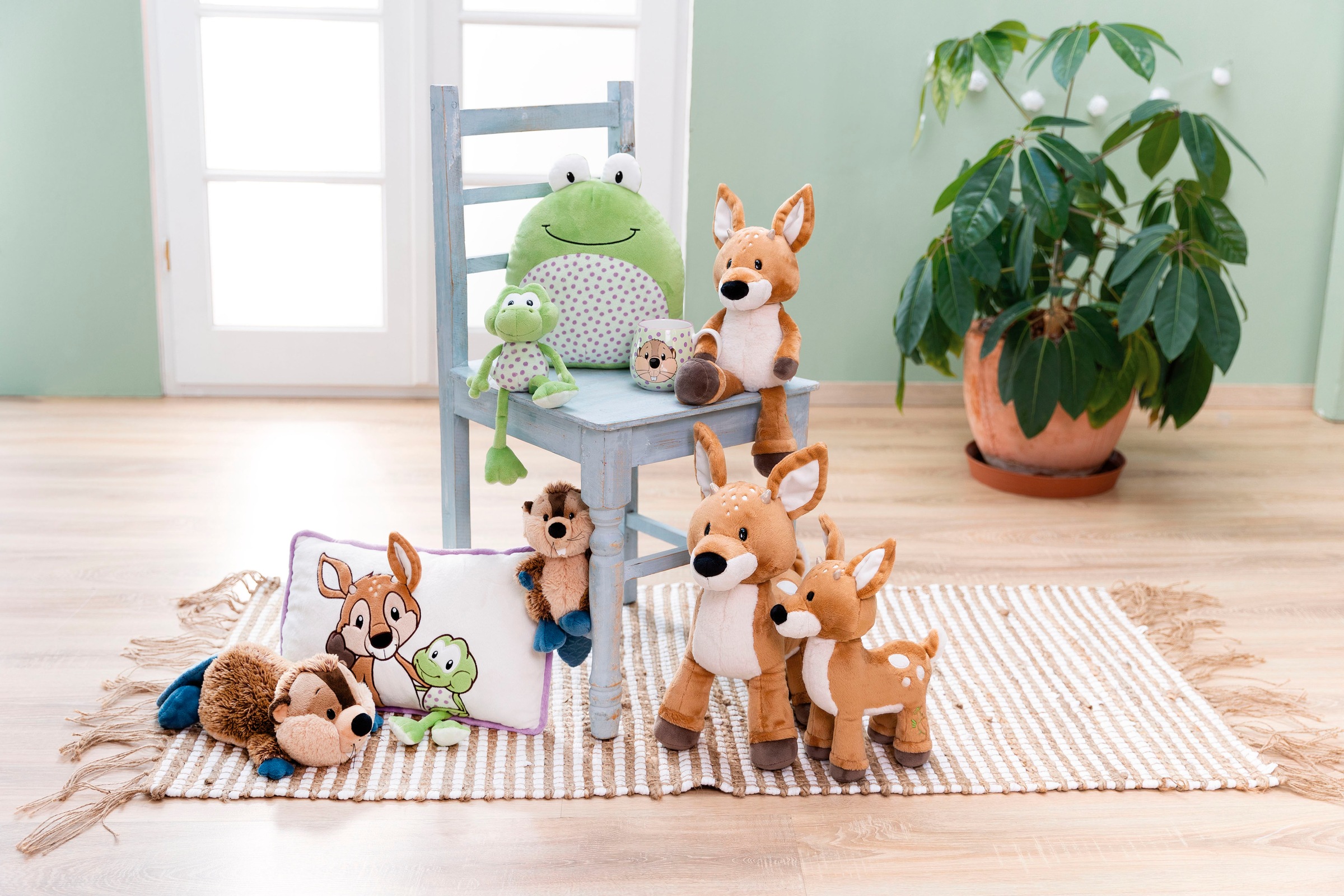 Nici Kuscheltier »Forest Friends, Rehbock René Roebuck, 27 cm stehend«
