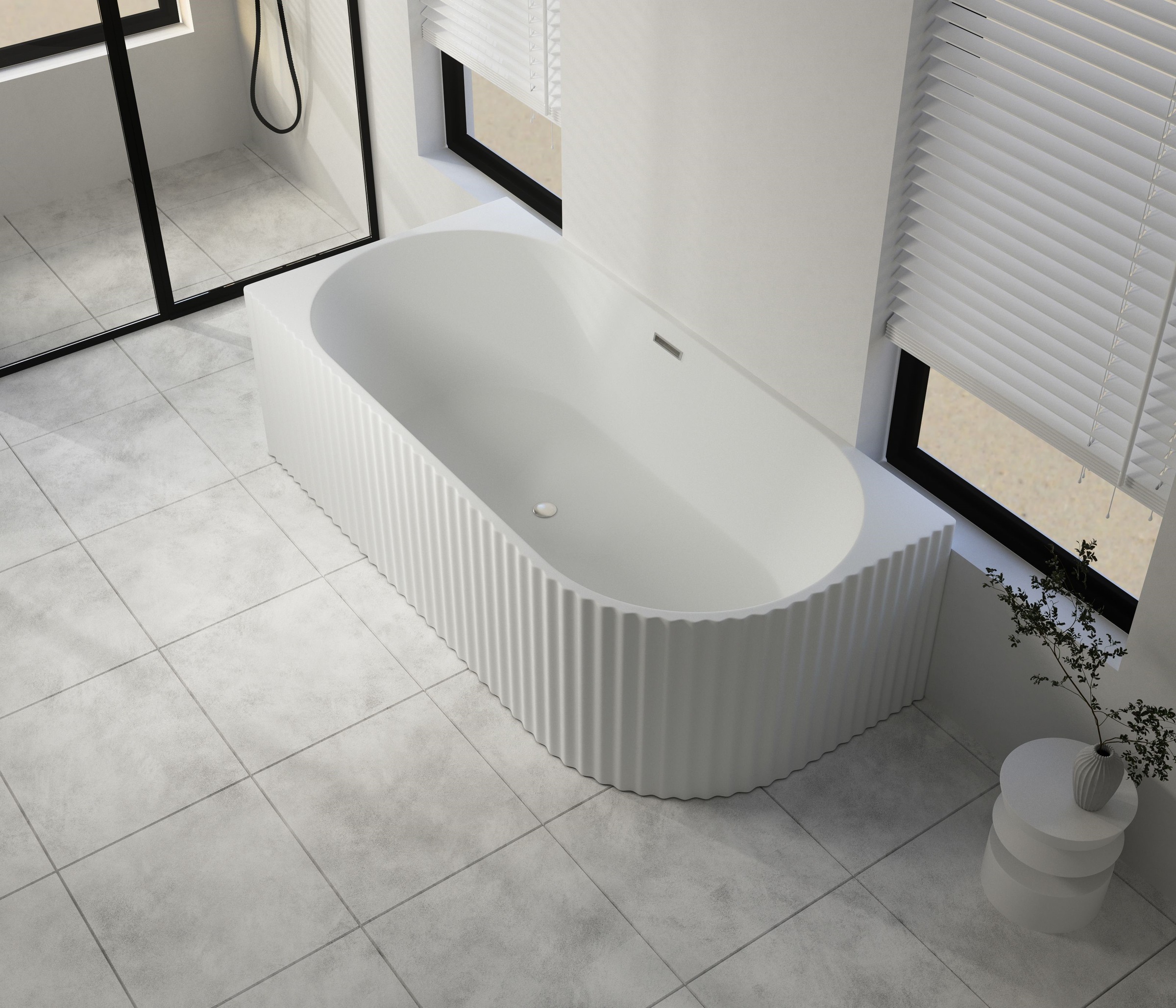 Sanotechnik Badewanne »BALI LINKS« Höhe 56 cm Überlauf 170x80x56 cm, Acryl günstig online kaufen