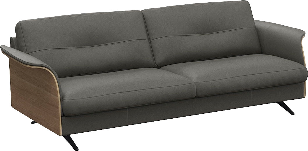 FLEXLUX 3-Sitzer »Glow Designsofa, bequem und komfortabel durch hochwertigen Sitzaufbau«, Skandinavisches Design, In hochwertiger Verarbeitung