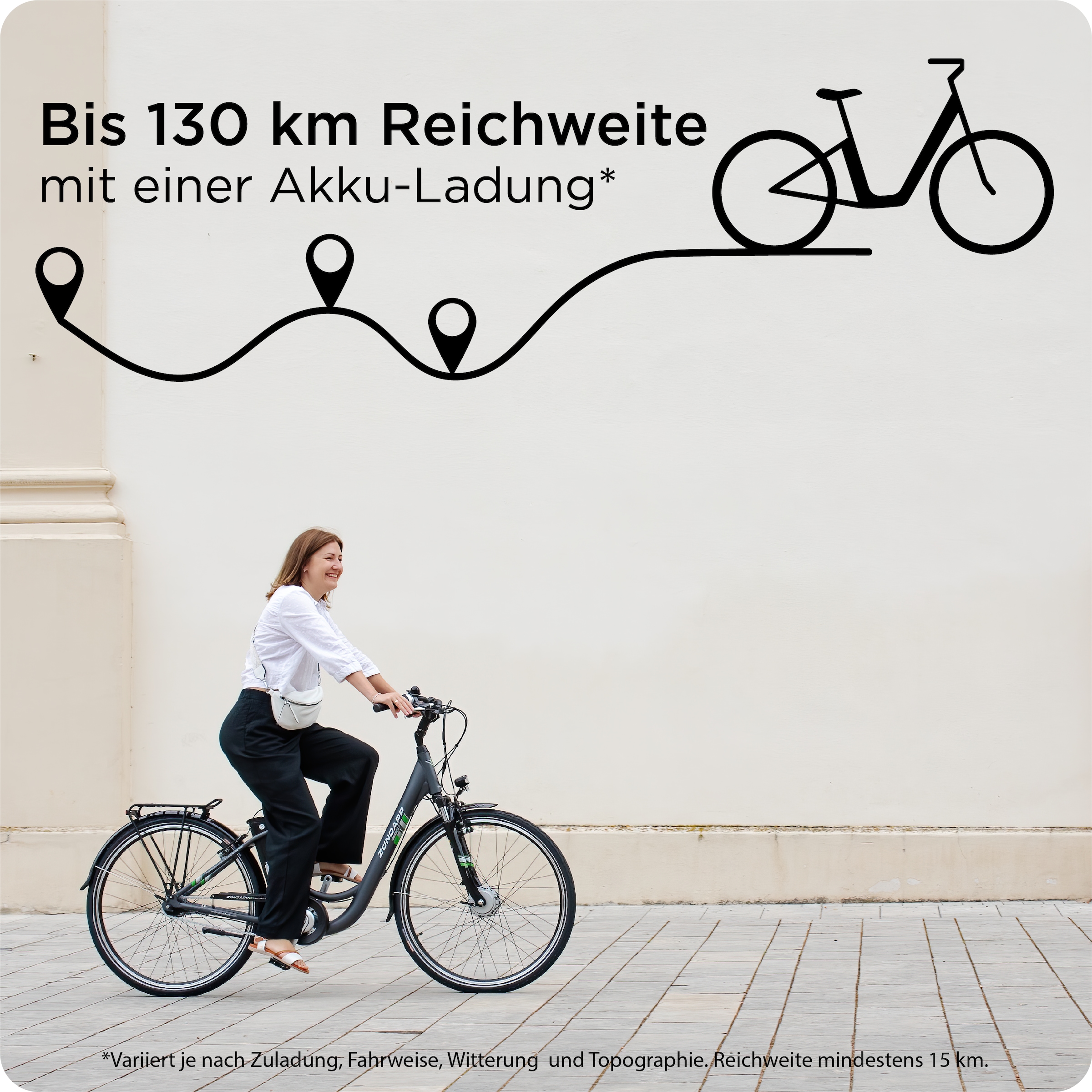 Zündapp »Green 3.7« 7 Gang Nabenschaltung Frontmotor 250 W Pedelec, Elektrofahrrad für Damen u. Herren