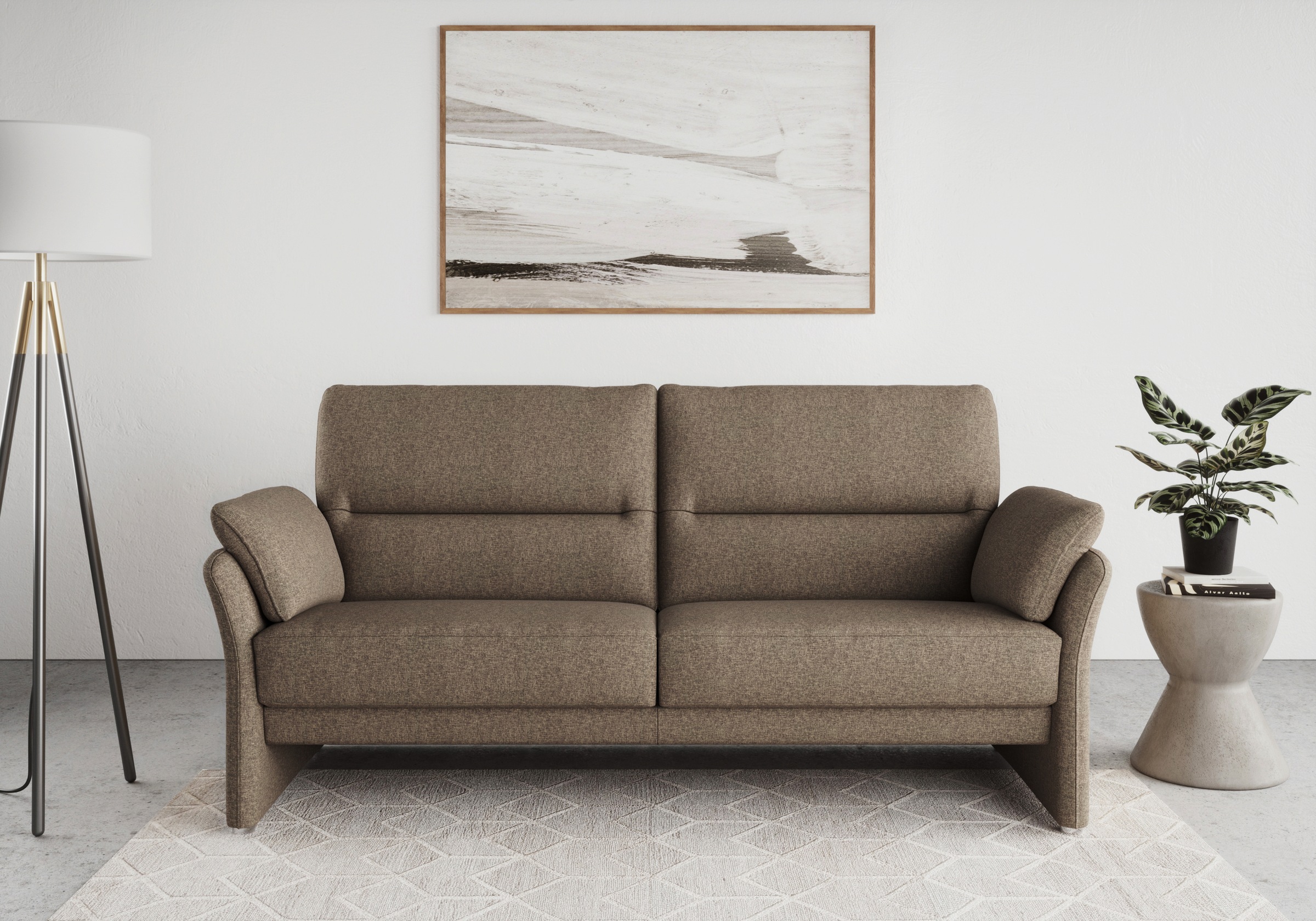DOMO collection 2-Sitzer »Pina«, mit Federkern, Breite 199cm