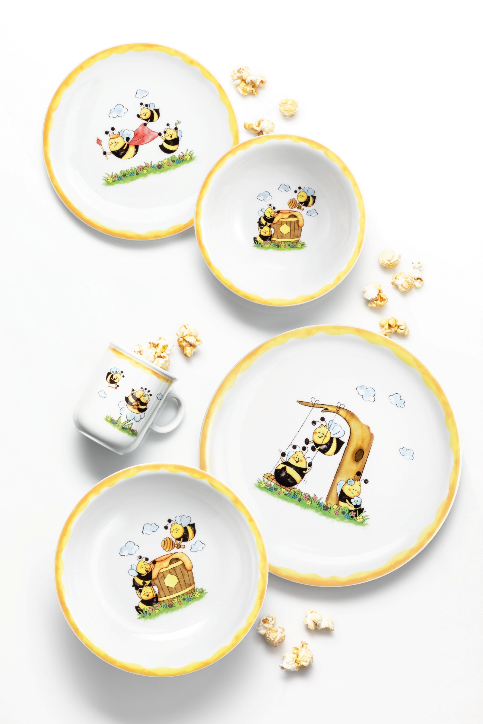 Seltmann Weiden Becher »Compact, Fleißige Bienen« Becher mit Henkel 0,25 l günstig online kaufen